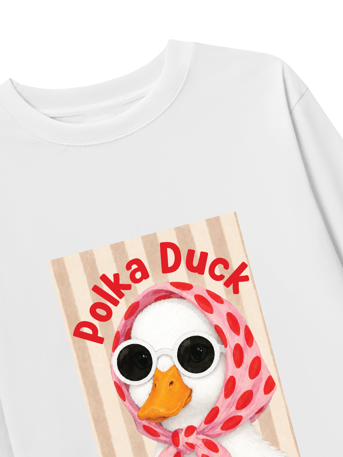 Áo Thun Dài Tay Farm Polka Duck