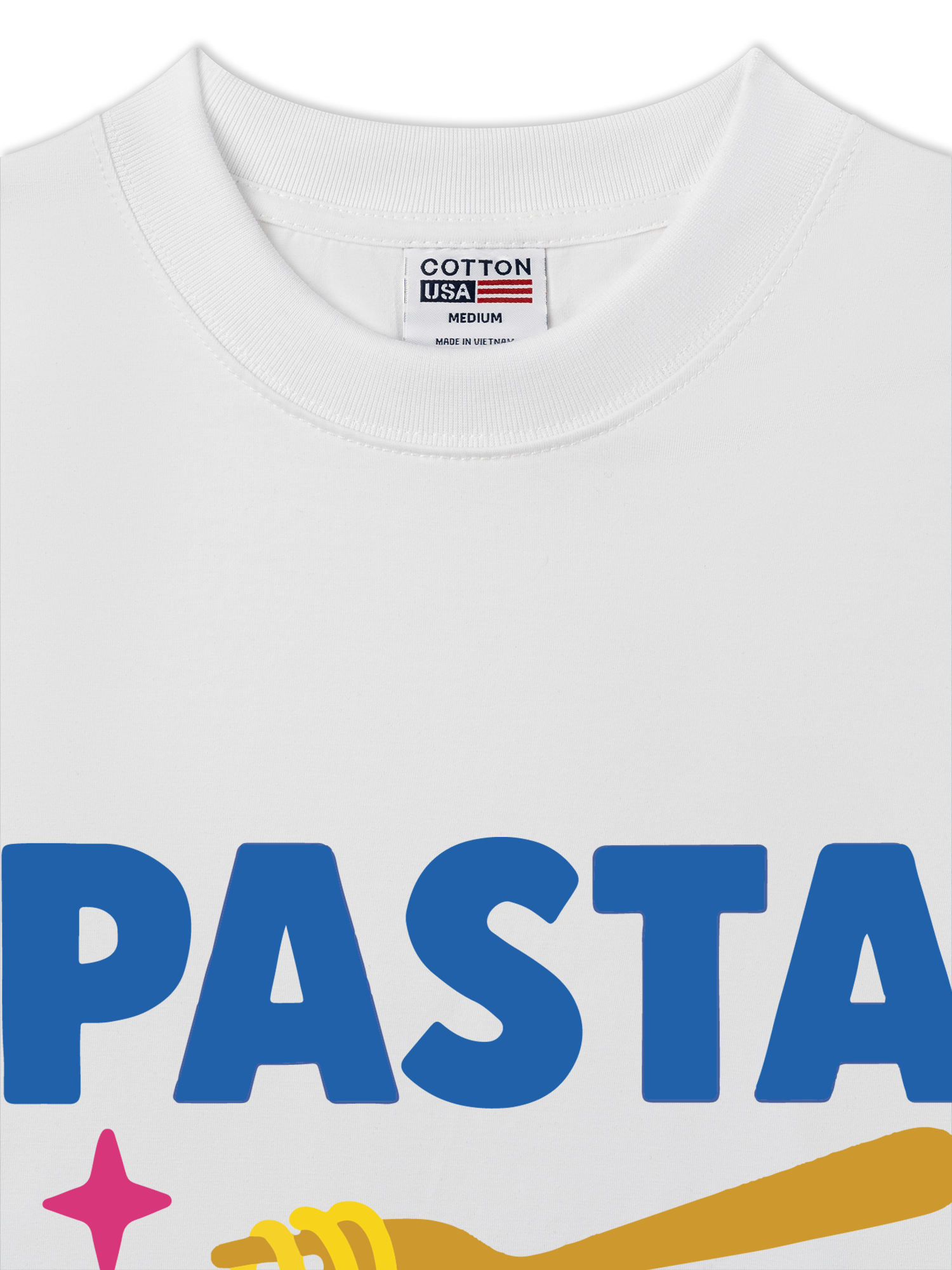 Áo Thun Relaxed Fit Yummy Mood Pasta