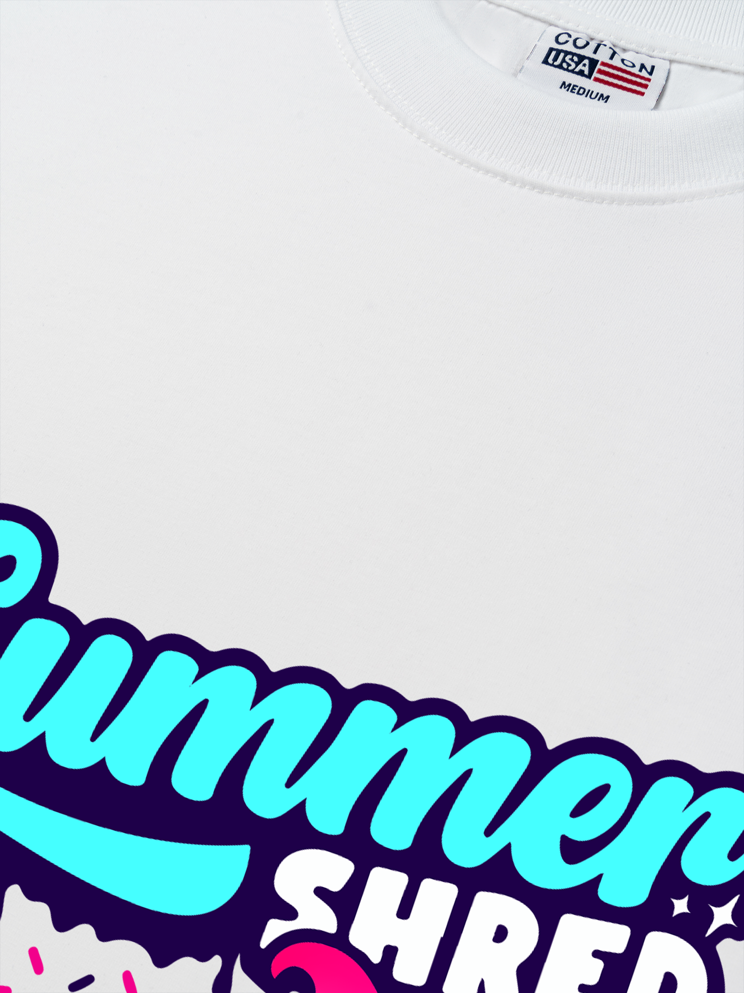 Áo Thun Relaxed Fit Yummy Mood Summer Shred
