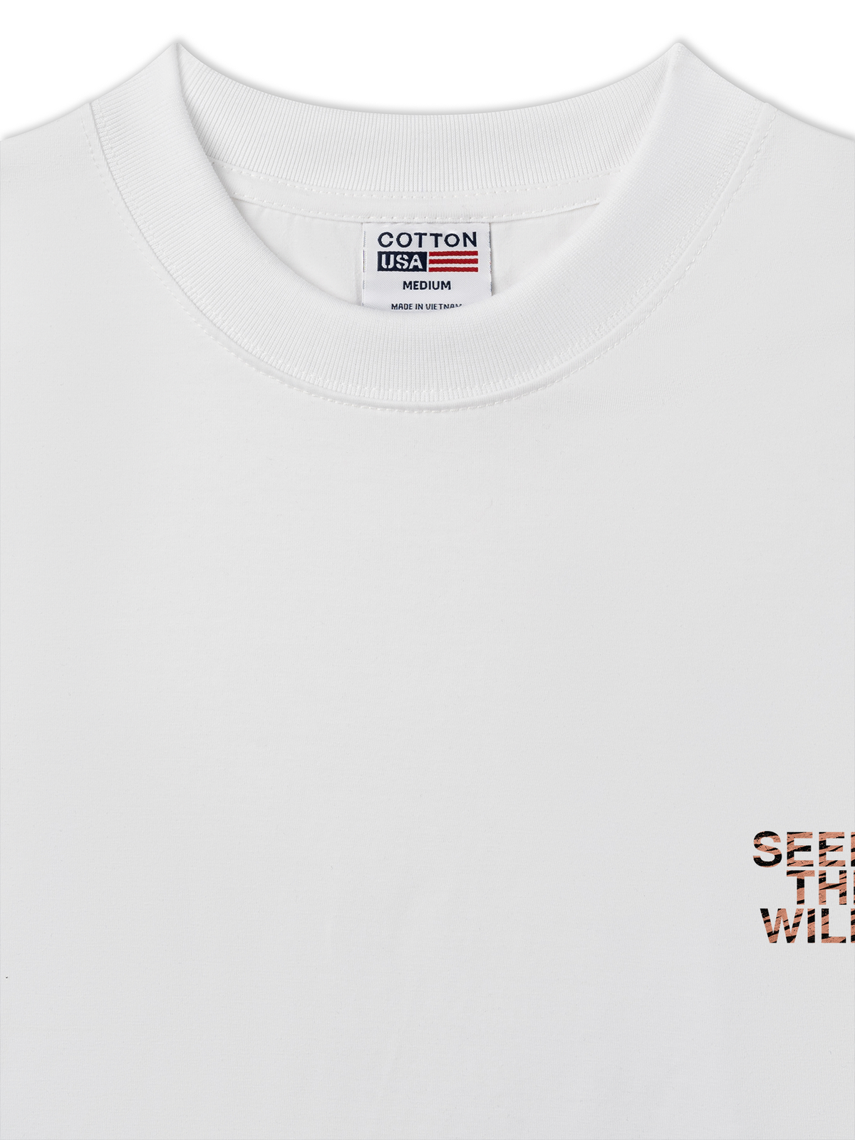 Áo Thun Relaxed Fit Adventure STW Untamed Stripes