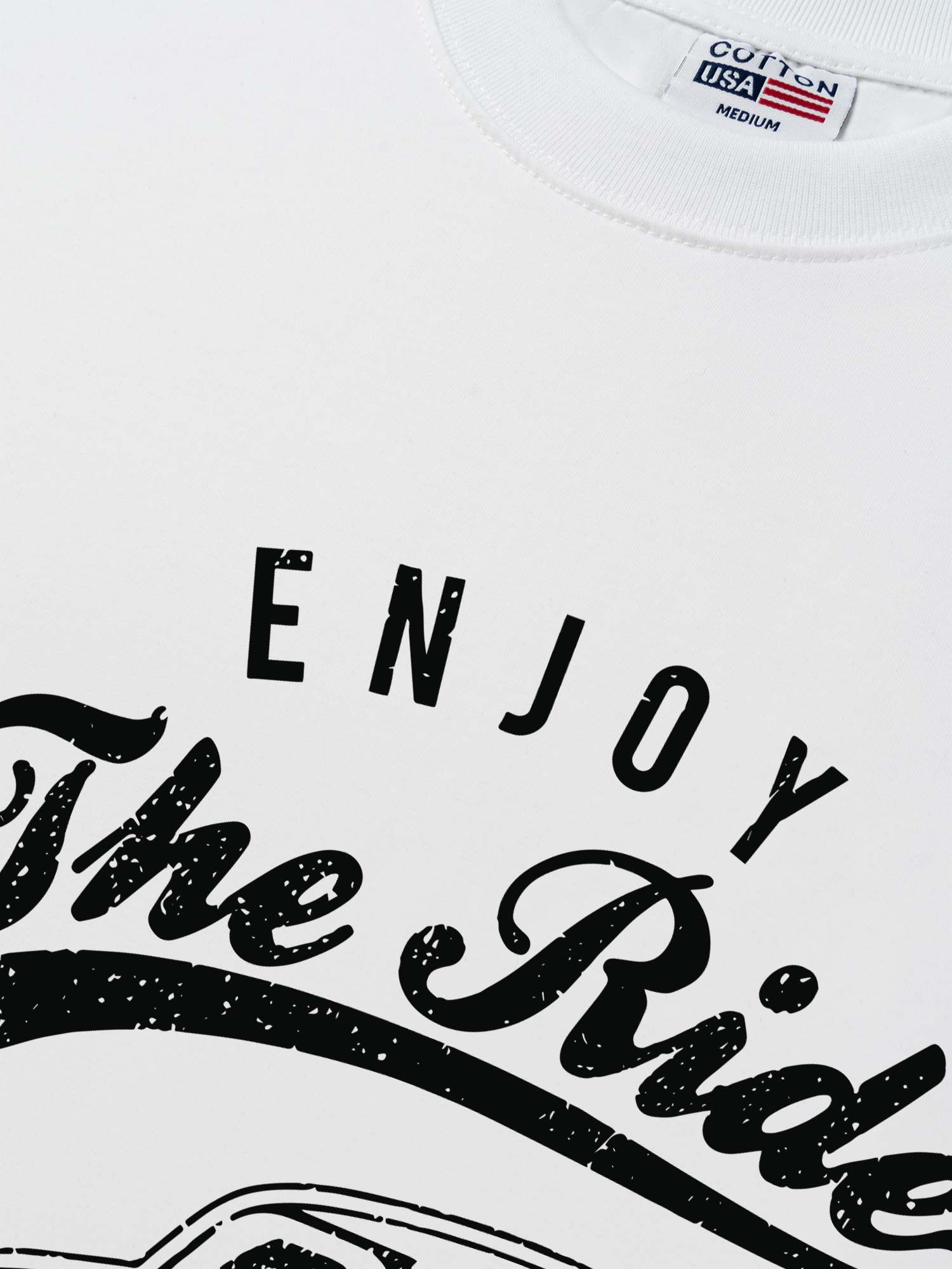 Áo Thun Relaxed Fit Enjoy the Ride