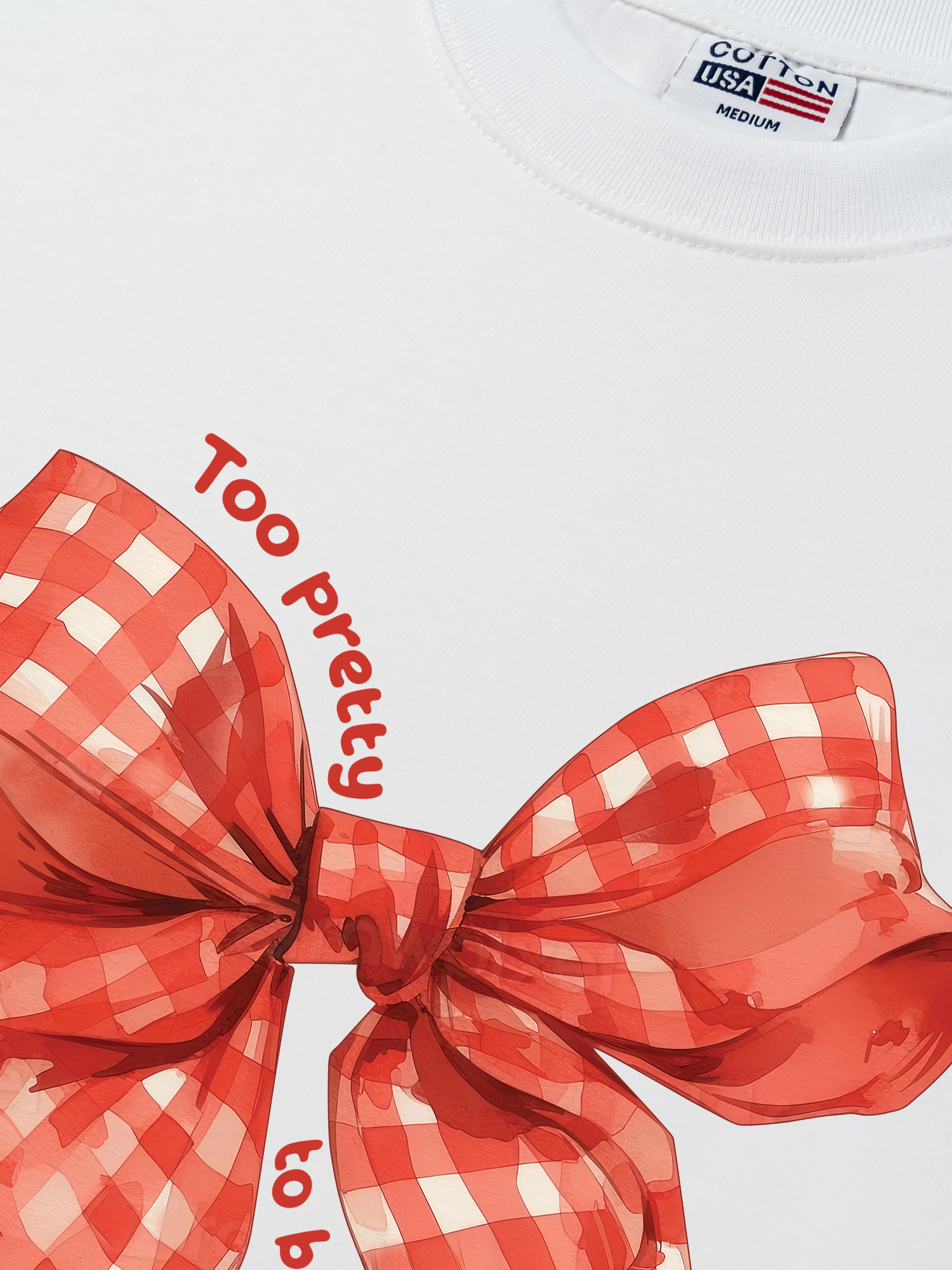 Áo Thun Relaxed Fit Too Pretty