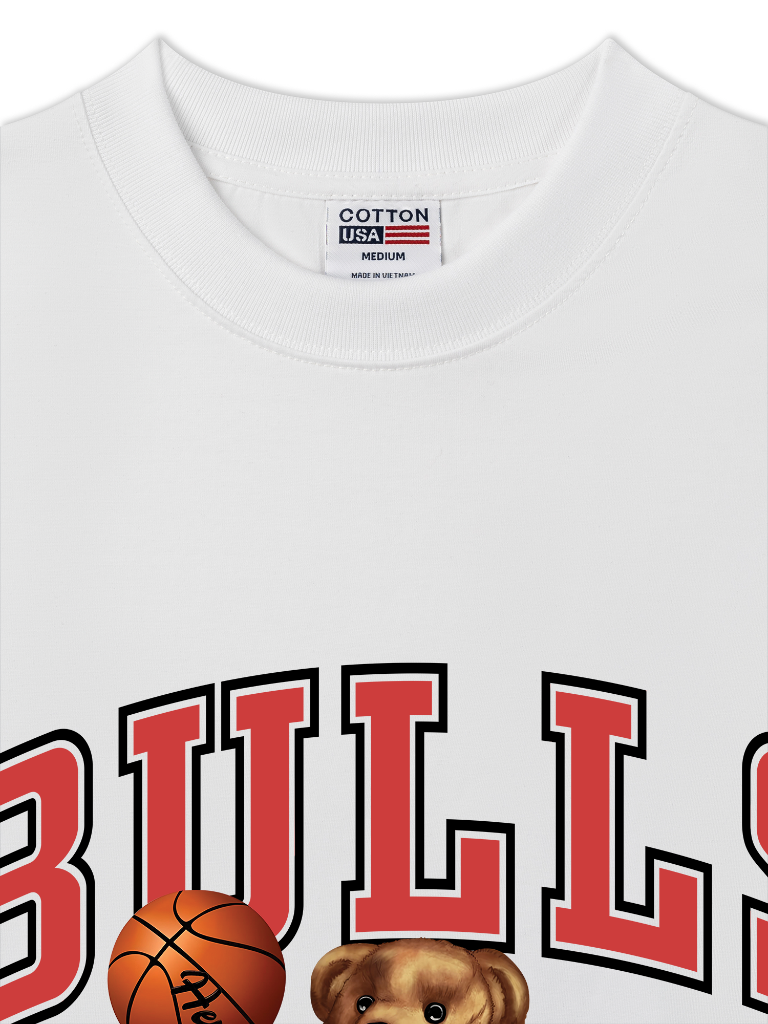 Áo Thun Relaxed Fit Basketball BullBear