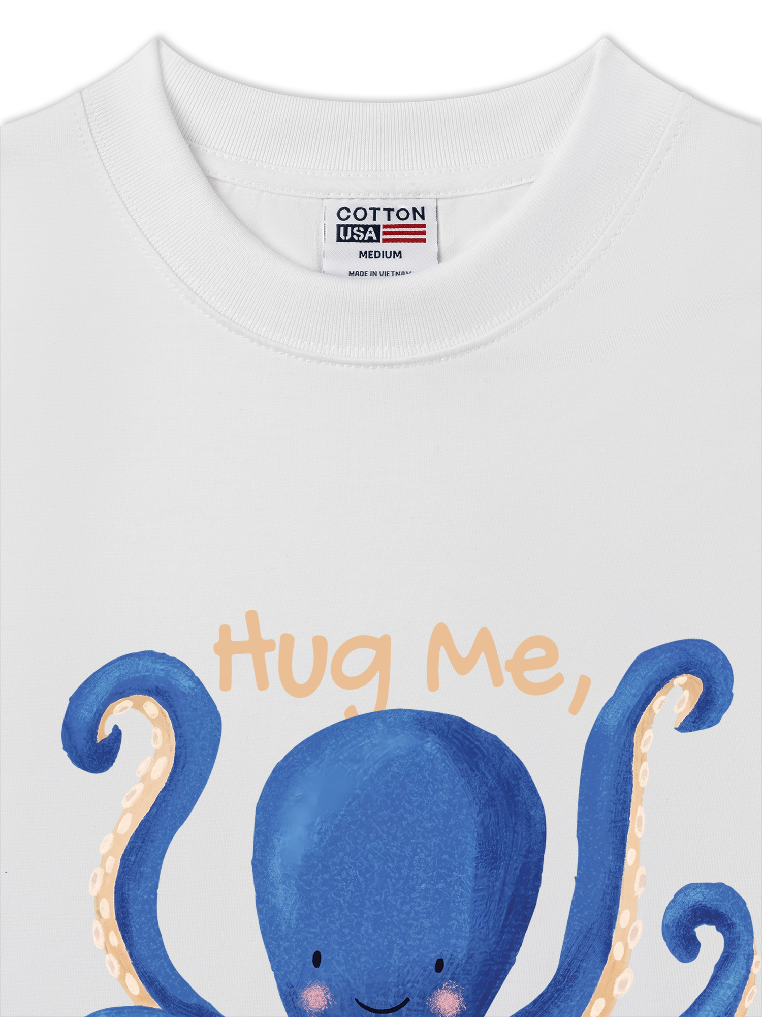 Áo Thun Relaxed Fit Tshirt Tropical Octopus