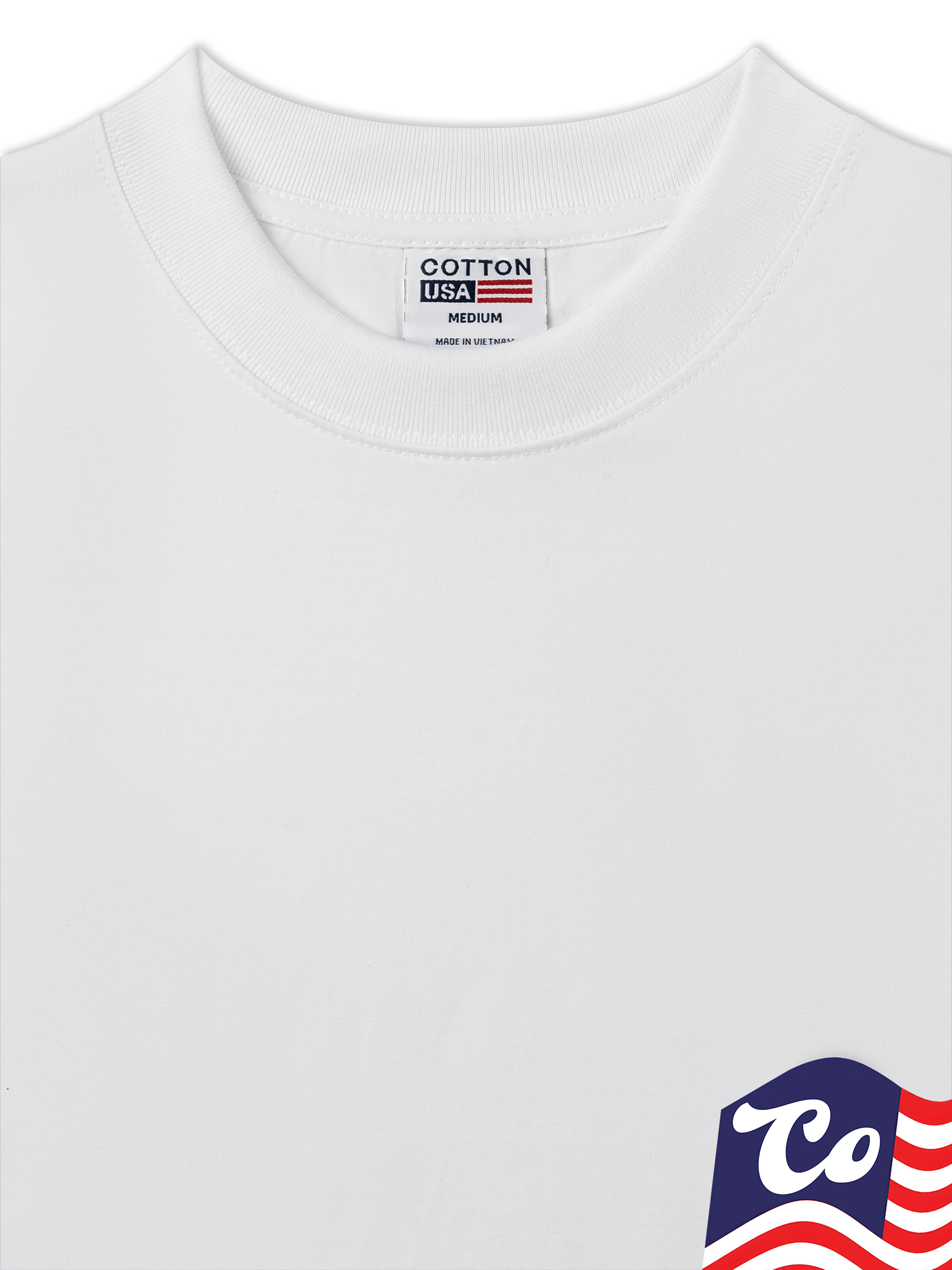 Áo Thun Relaxed Fit USA Cotton USA Flag