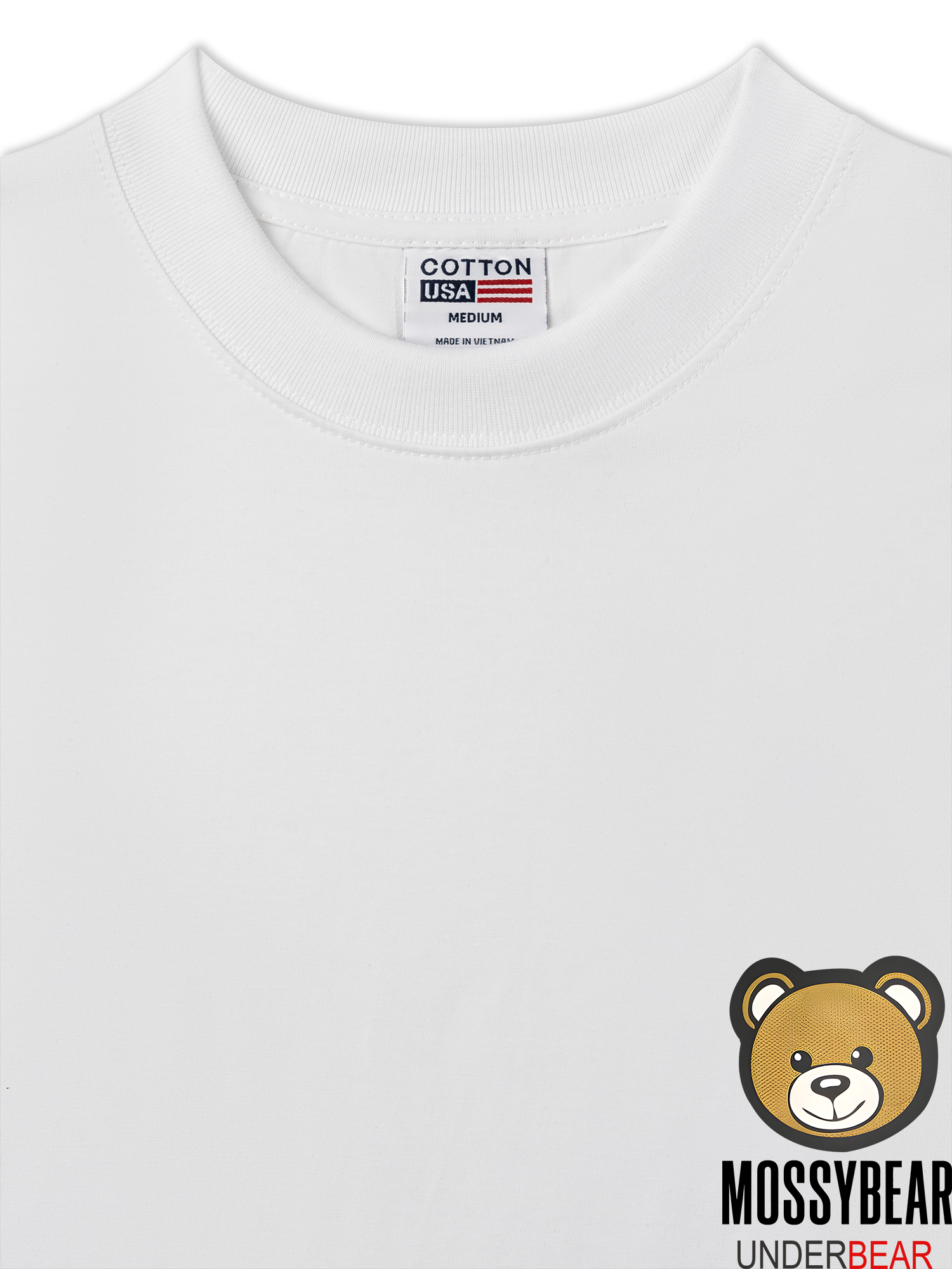 Áo Thun Relaxed Fit Mossy Bear Under Bear
