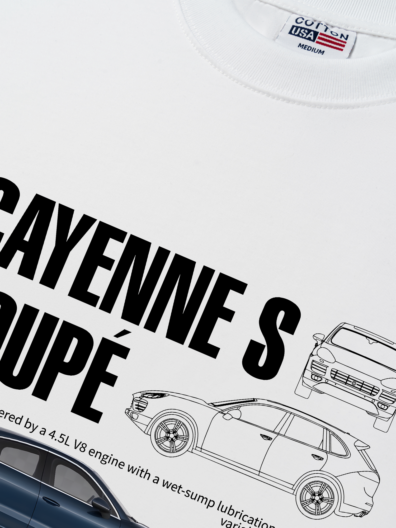 Áo Thun Relaxed Fit Cayenne S Coupe Classic
