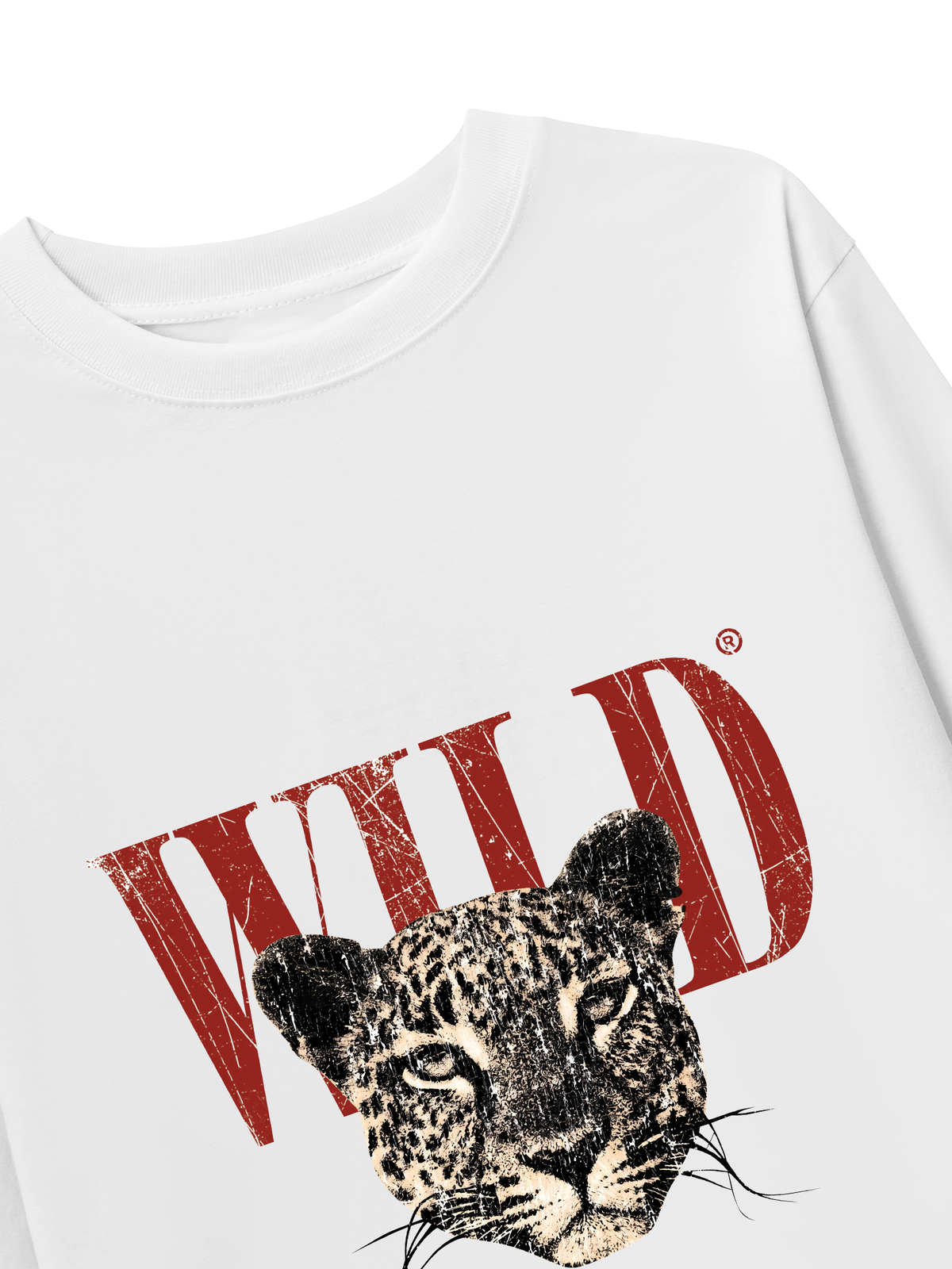 Áo Thun Dài Tay Urban Leopard Crimson Wild