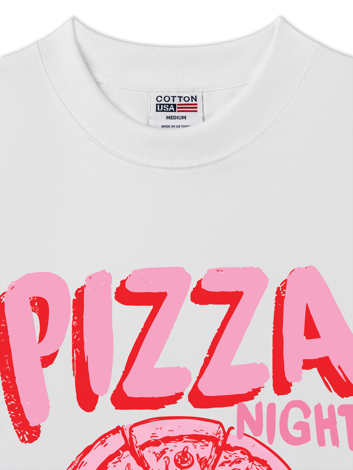Áo Thun Relaxed Fit Pizza Night