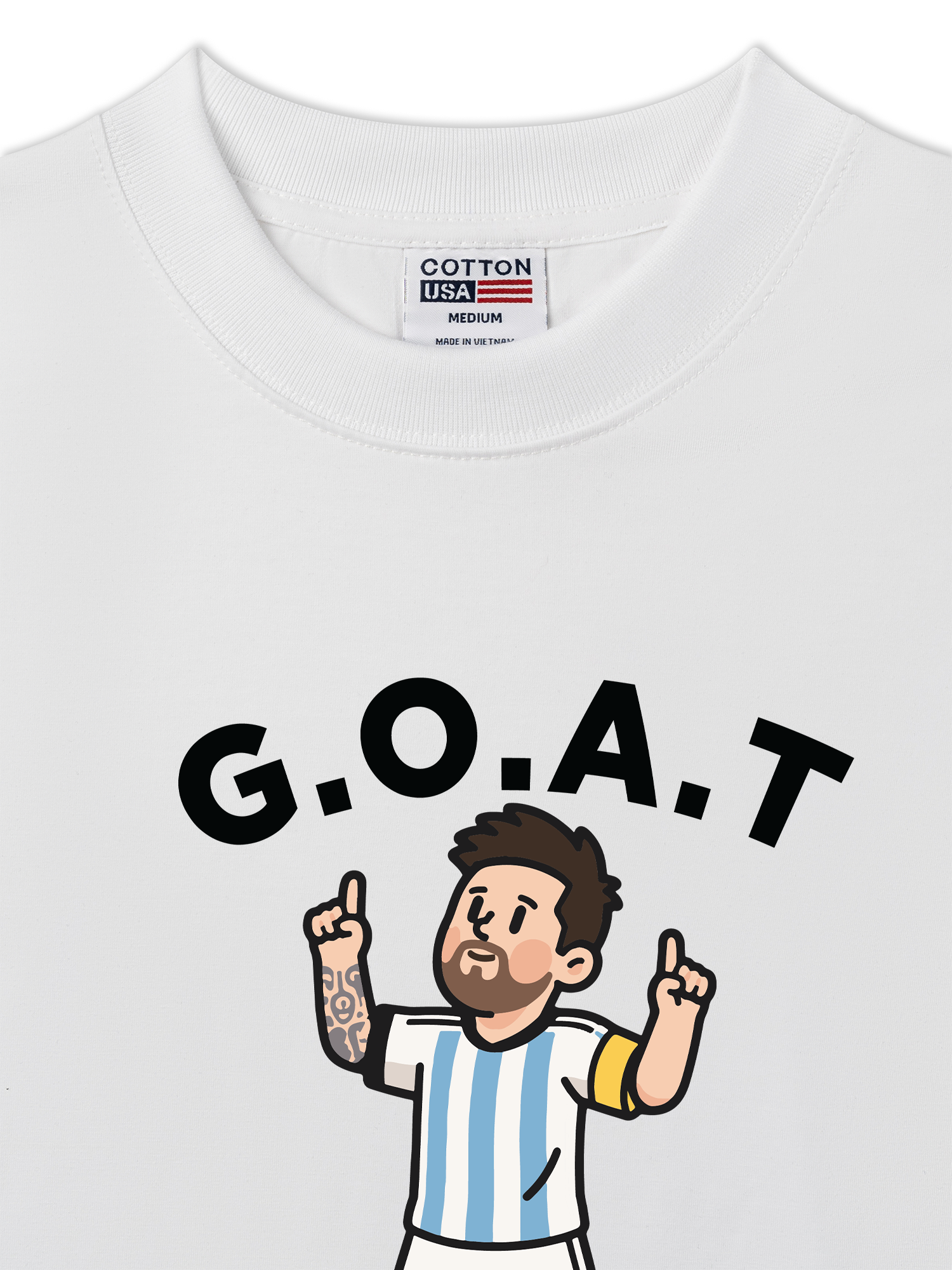 Áo Thun Relaxed Fit Soccer GOAT