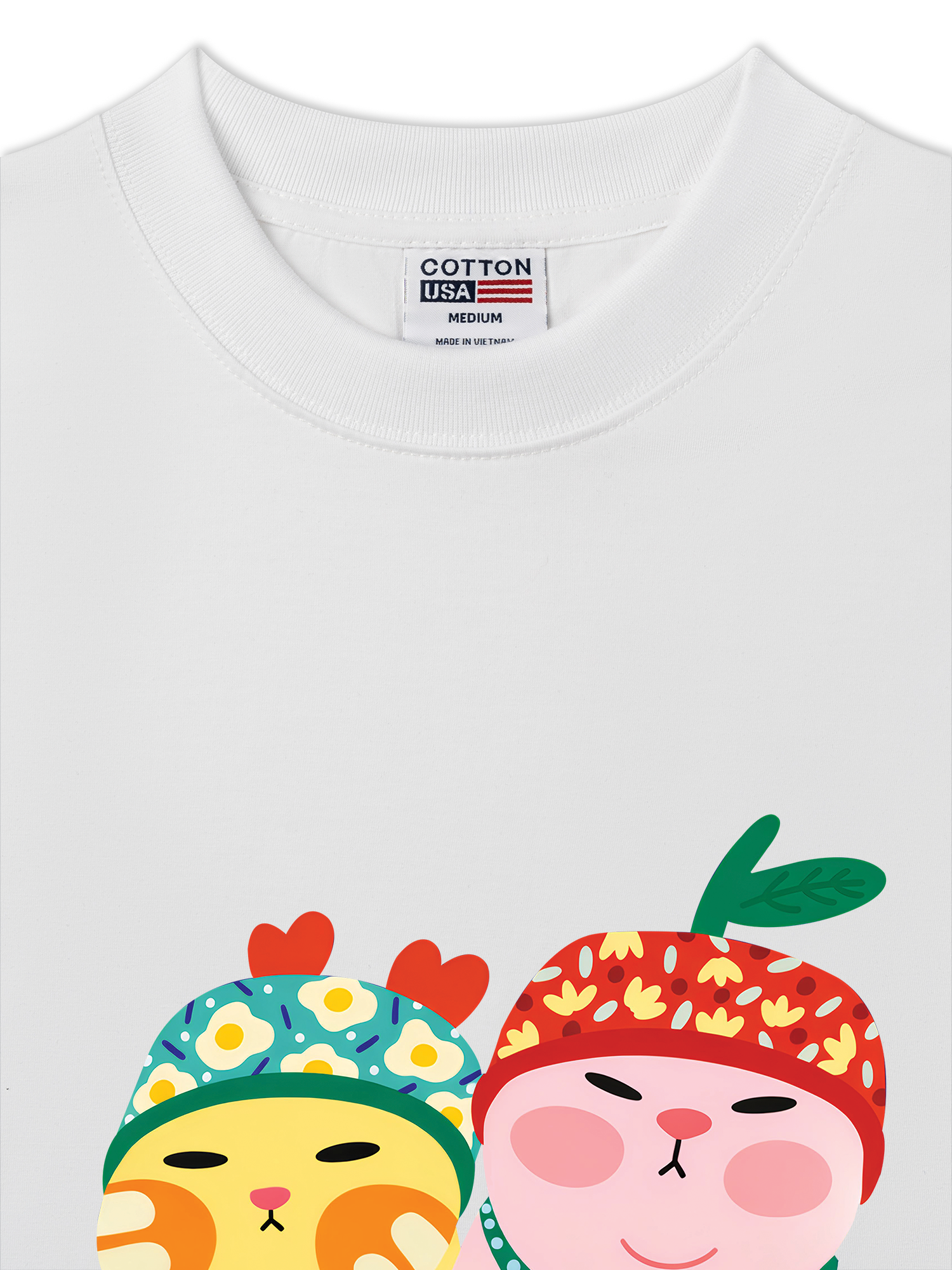 Áo Thun Relaxed Fit Fruit Meow Meow