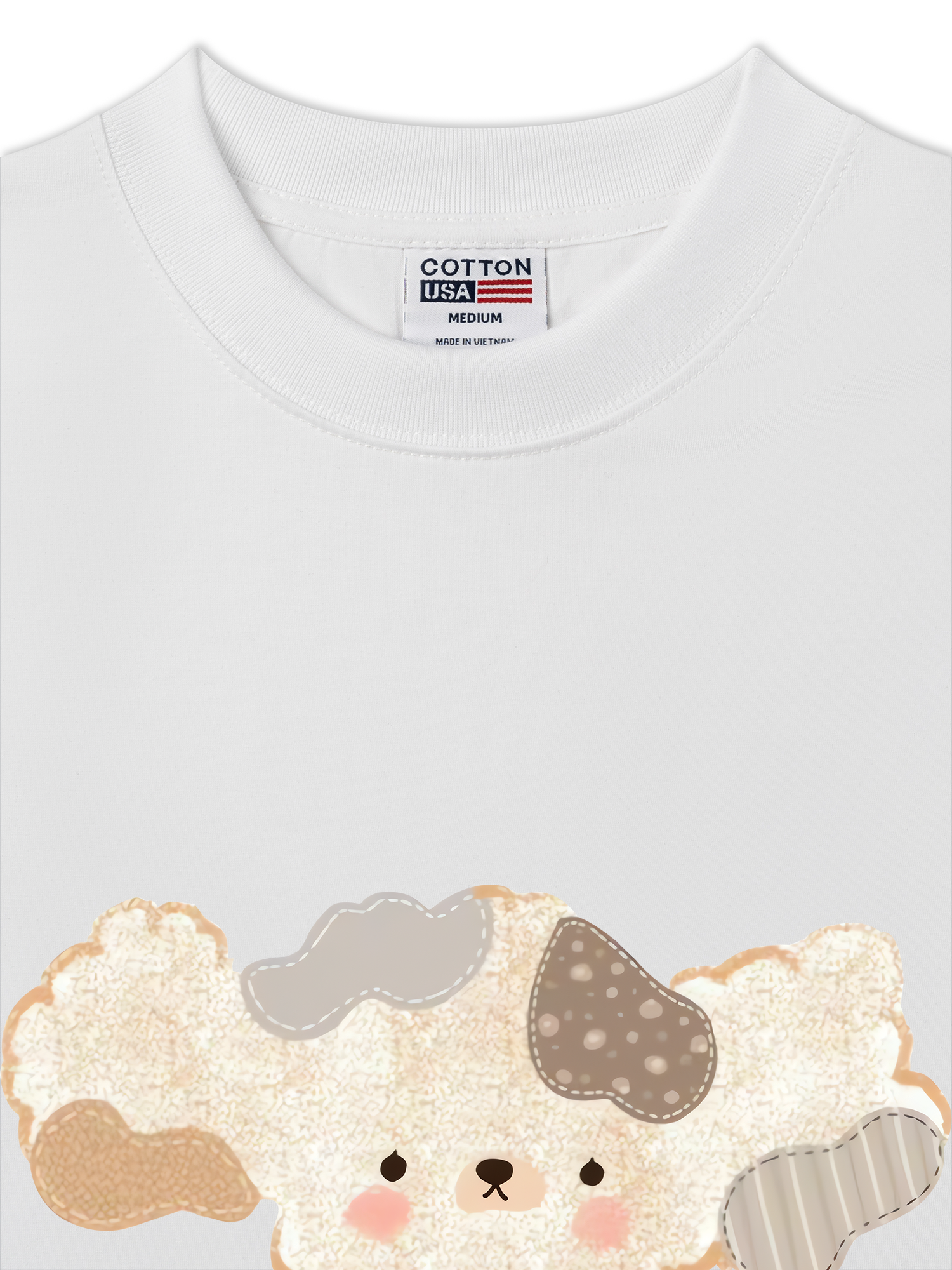 Áo Thun Relaxed Fit Soft Paw Fur You Puppy