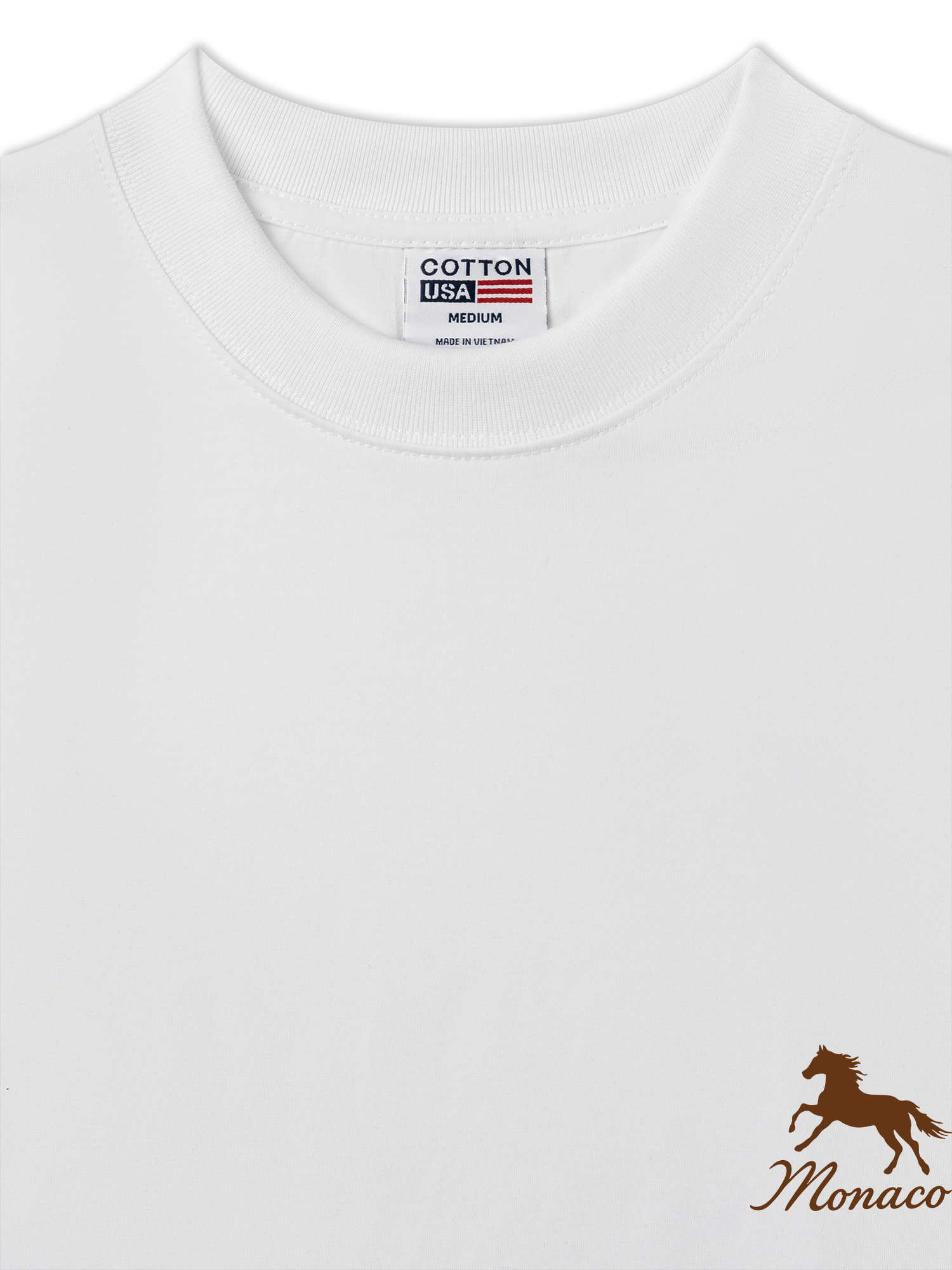 Áo Thun Relaxed Fit Monaco Horse Logo