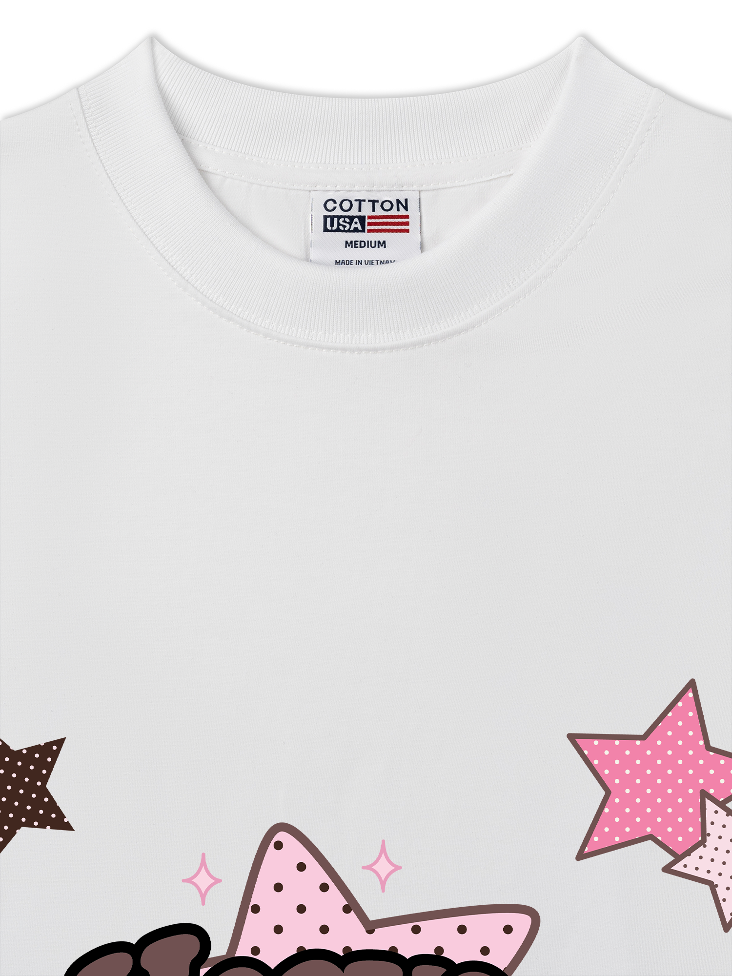 Áo Thun Relaxed Fit Dotty Mood Heaven Star Club