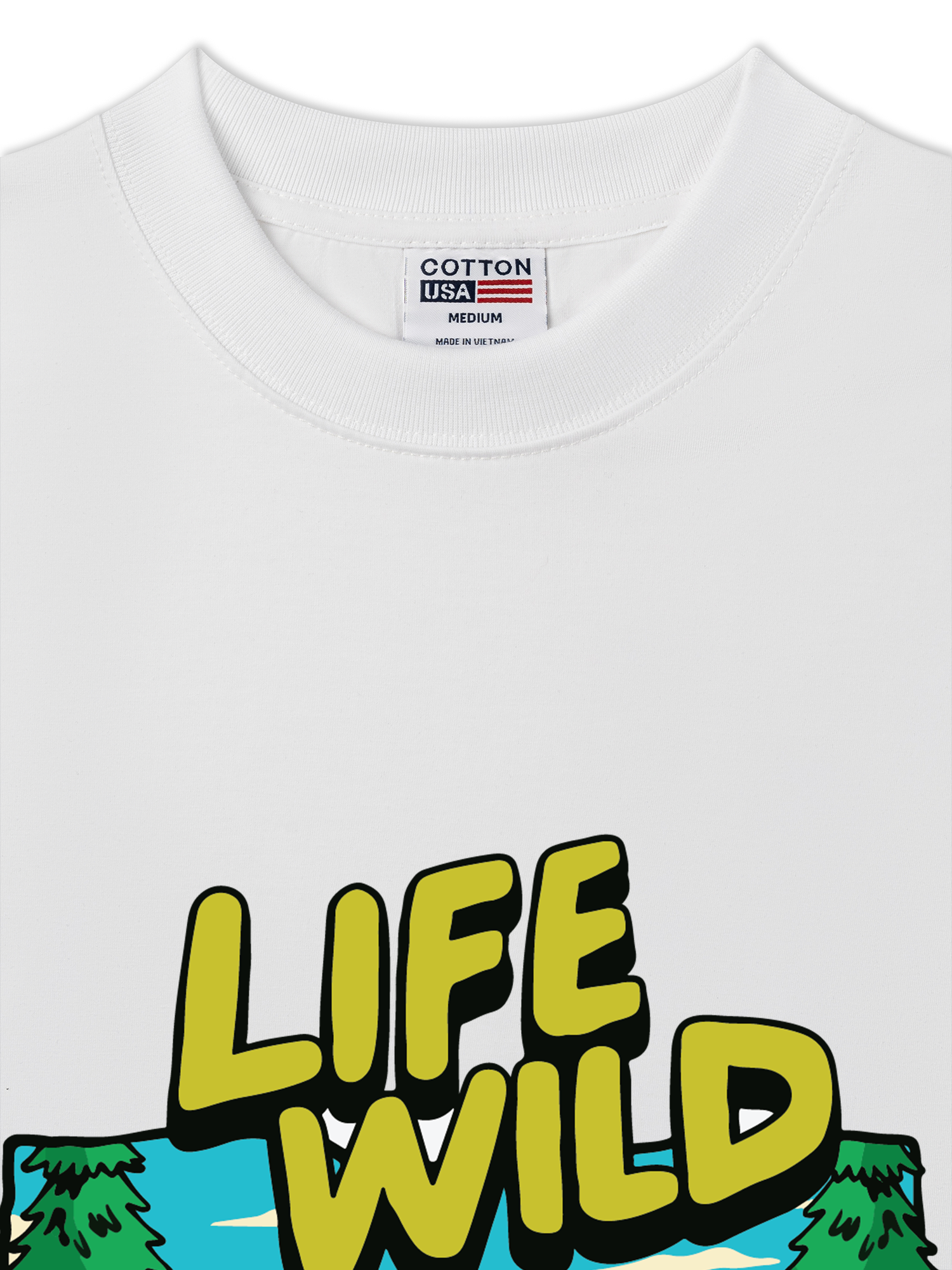 Áo Thun Relaxed Fit Adventure Life Wild
