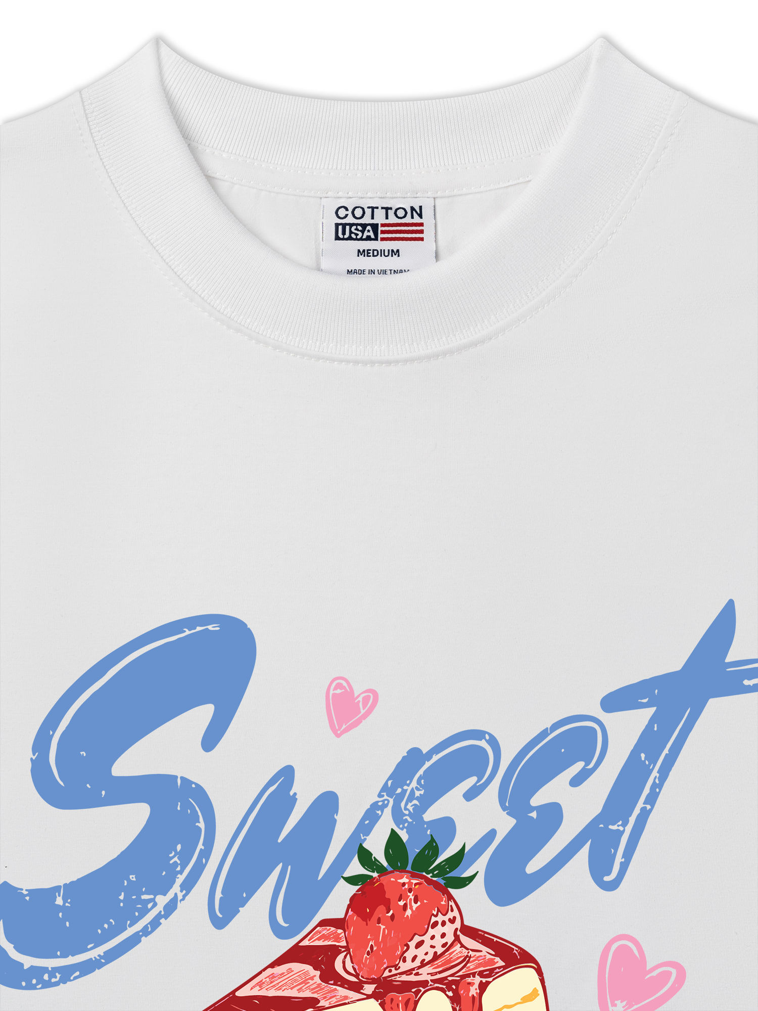 Áo Thun Relaxed Fit Sweet Cutie Strawberries