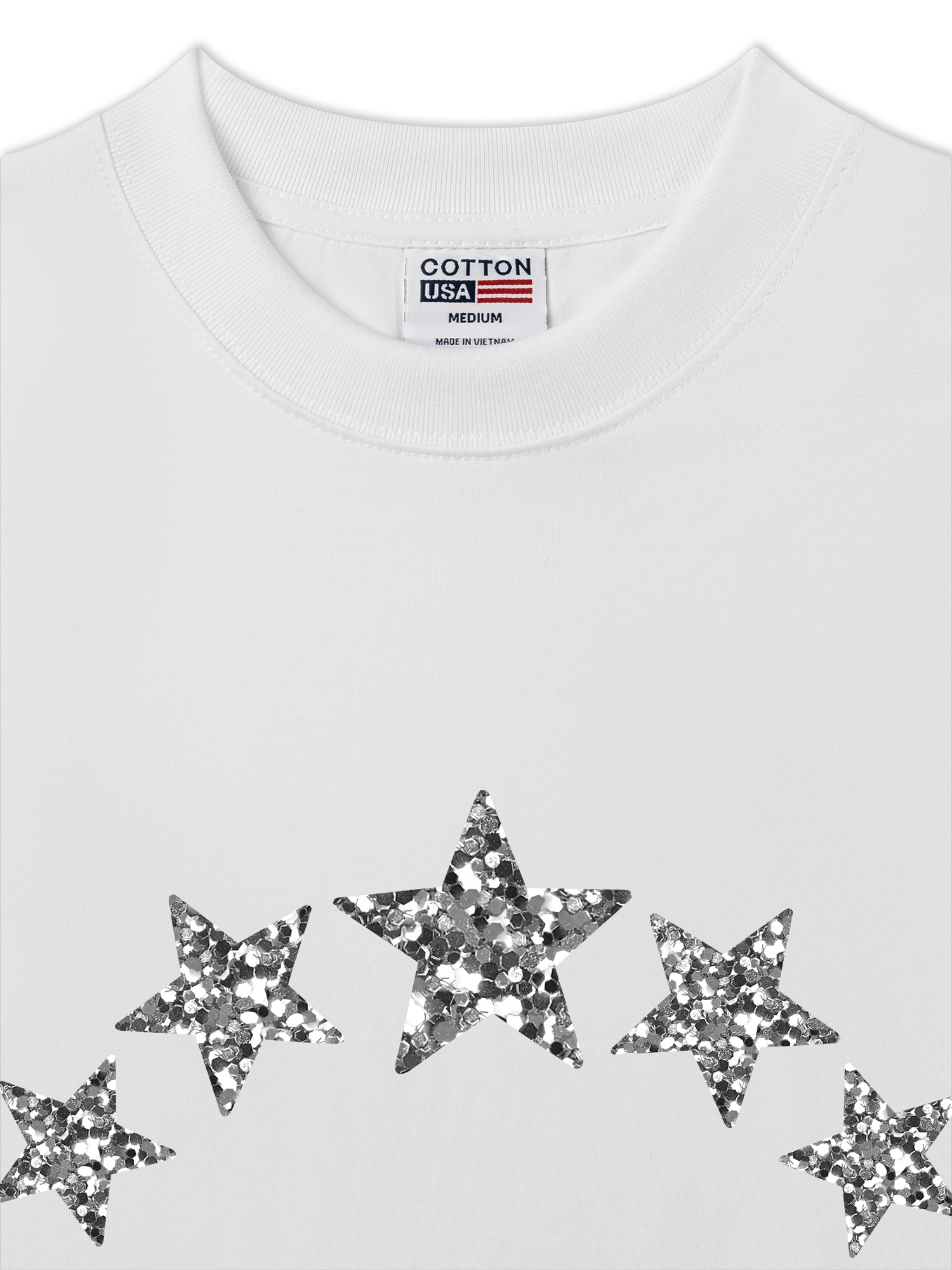 Áo Thun Relaxed Fit Bling Five Star