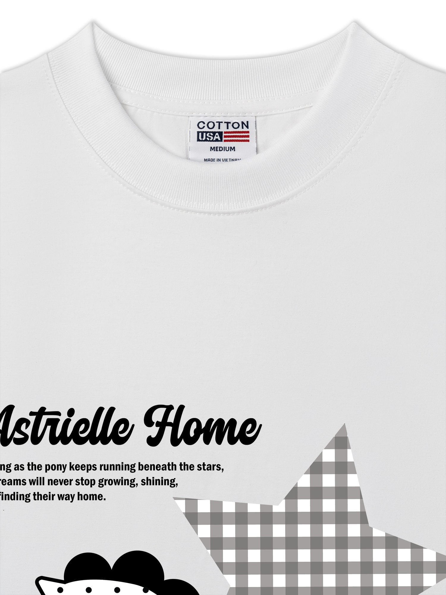 Áo Thun Relaxed Fit Dotty Mood Astrielle Home