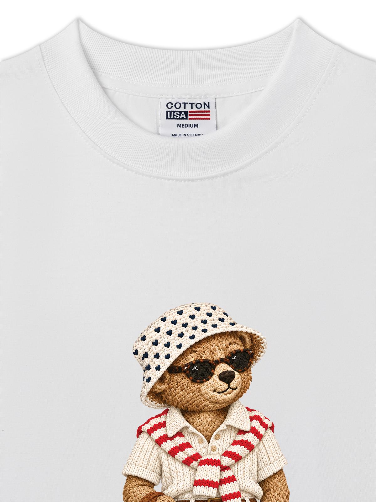 Áo Thun Relaxed Fit Bear Autumn Vibes