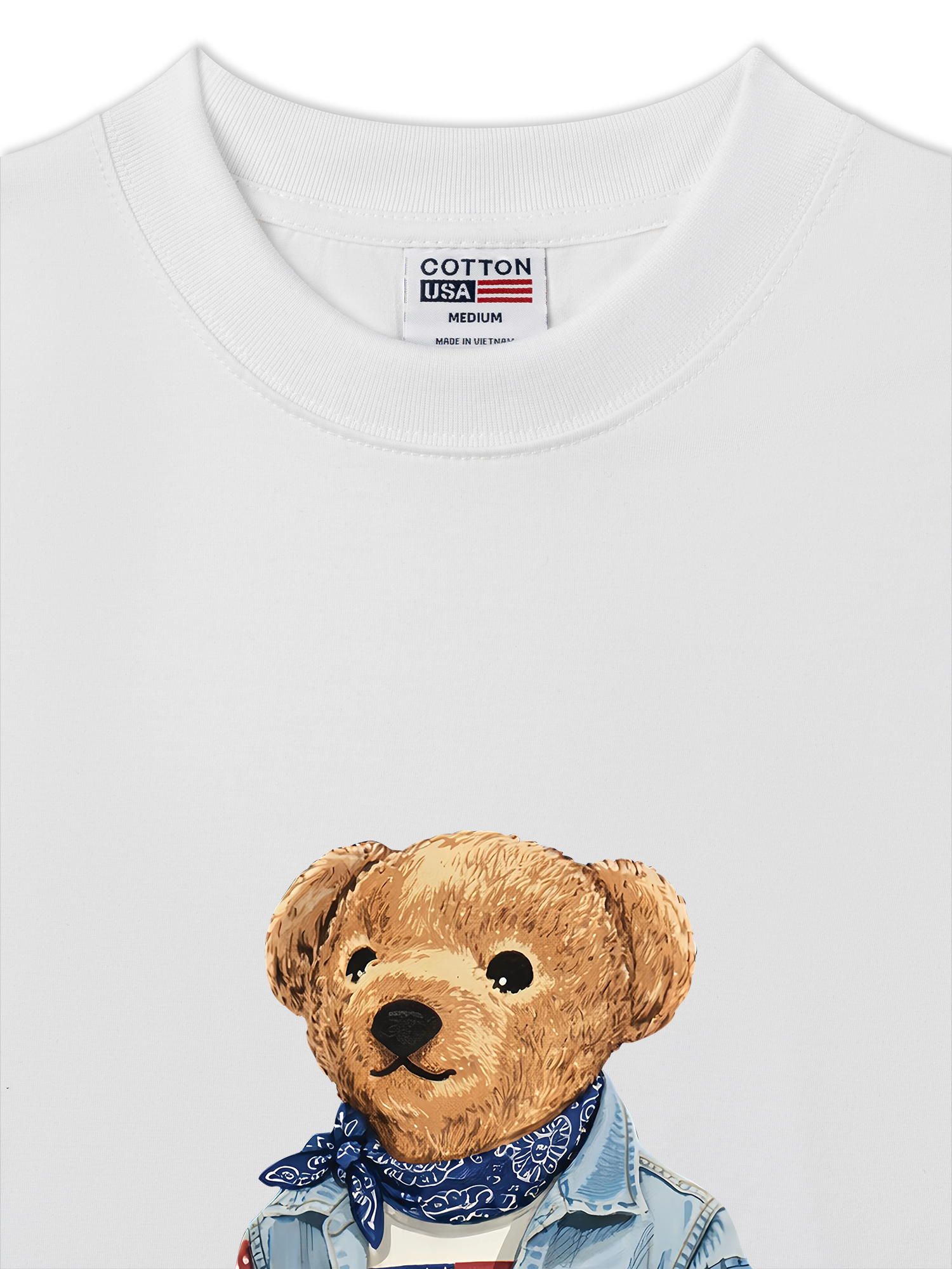 Áo Thun Relaxed Fit  Cowboy Bear