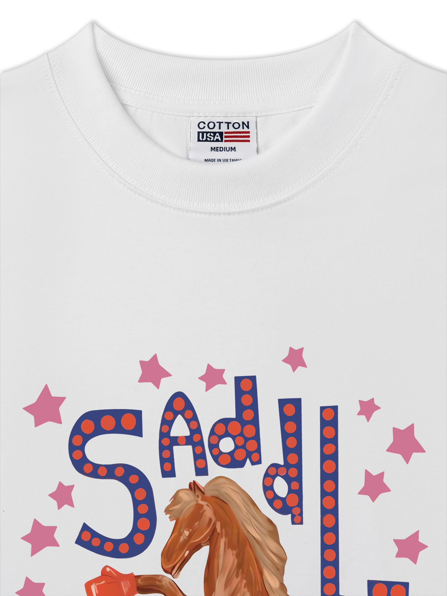 Áo Thun Relaxed Fit 2026 - Saddle Up