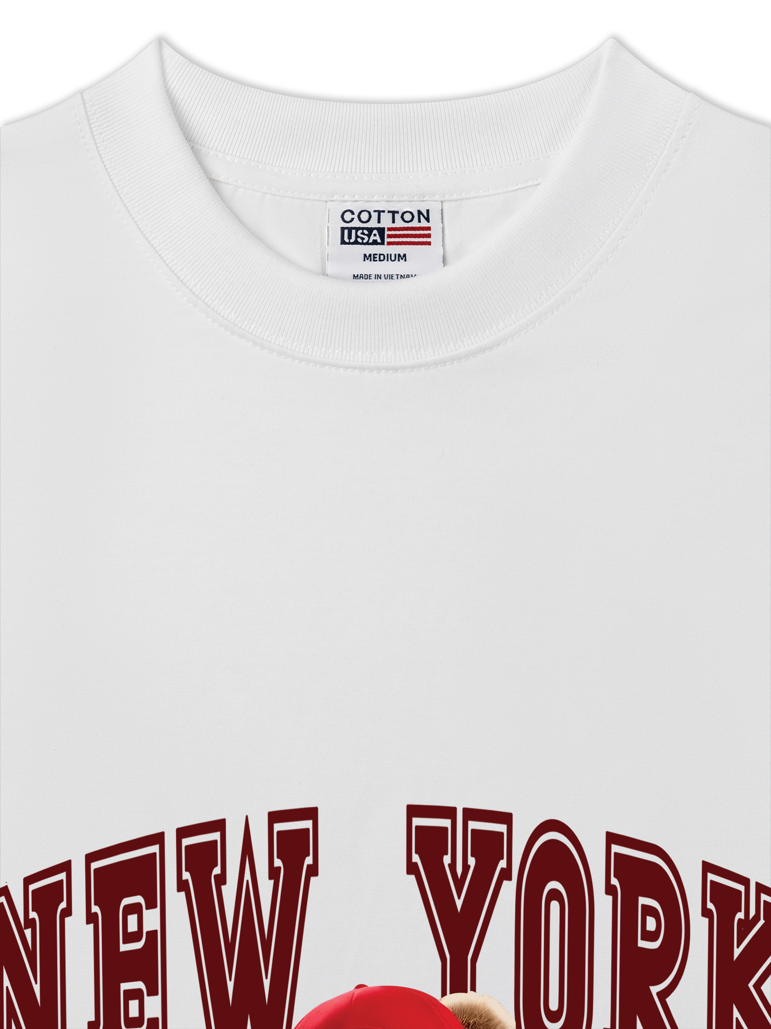 Áo Thun Relaxed Fit Baseball Authentic Teddy