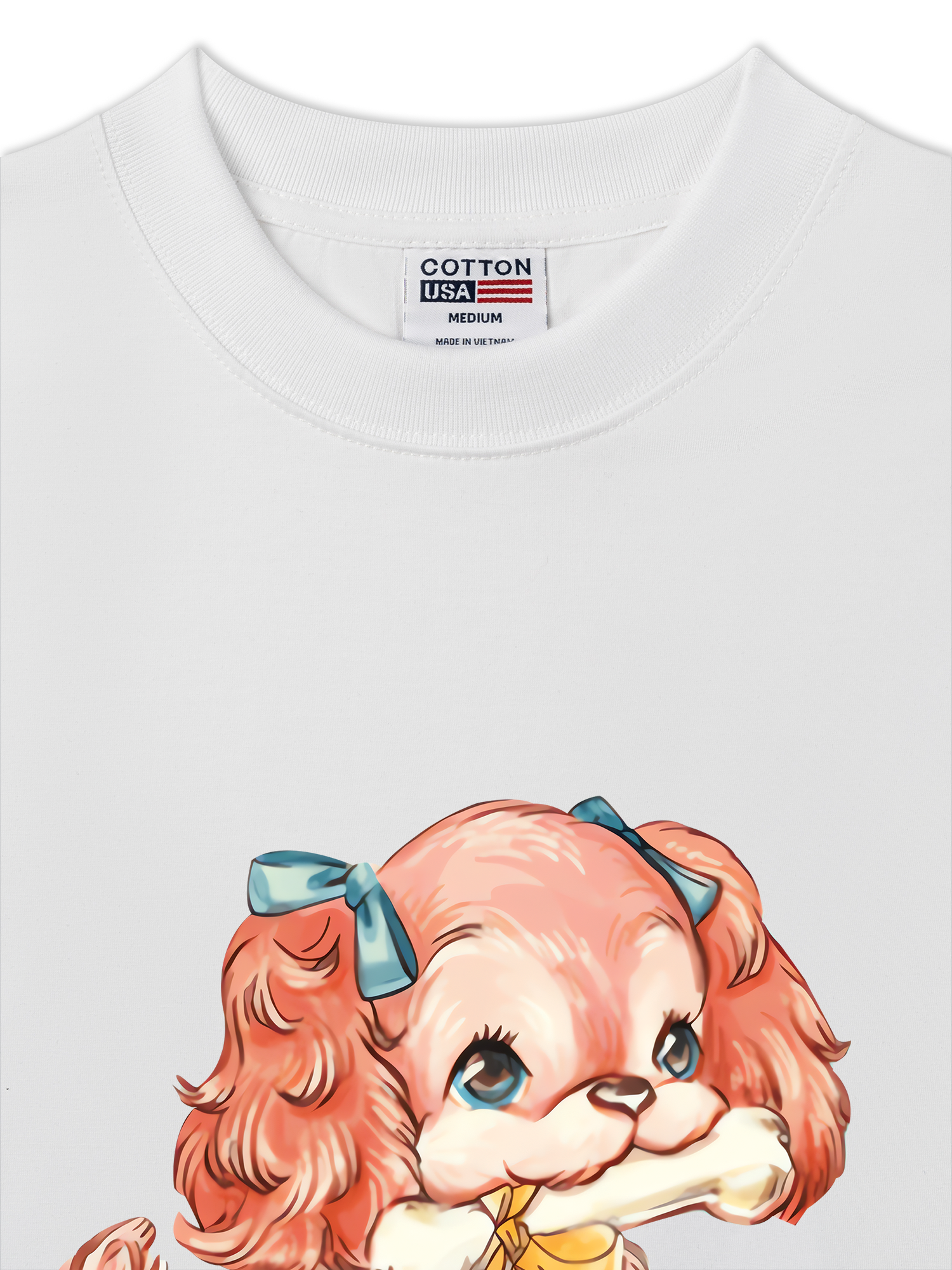 Áo Thun Relaxed Fit Soft Paw Sugar Dog