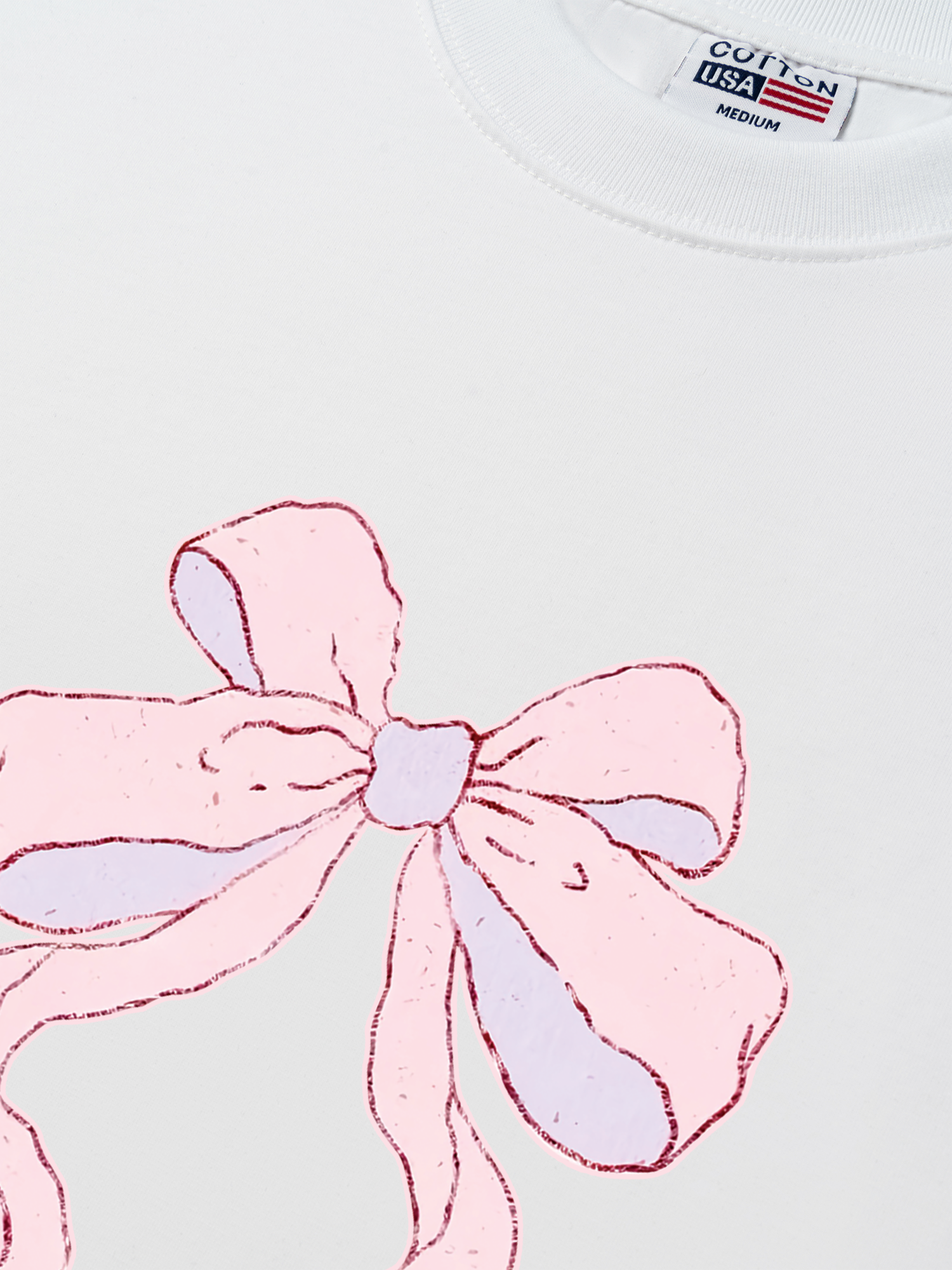 Áo Thun Relaxed Fit Rabbit Ribbon