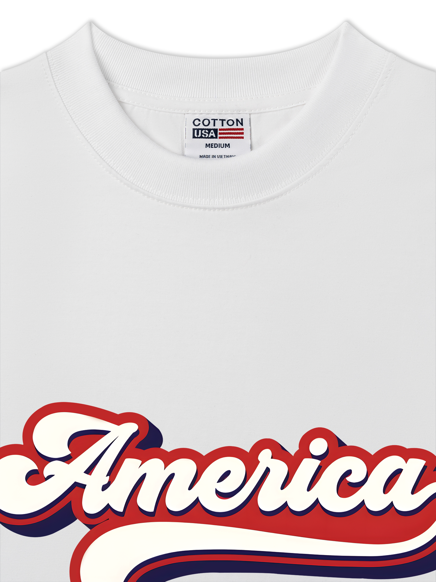 Áo Thun Relaxed Fit USA  Vintage America