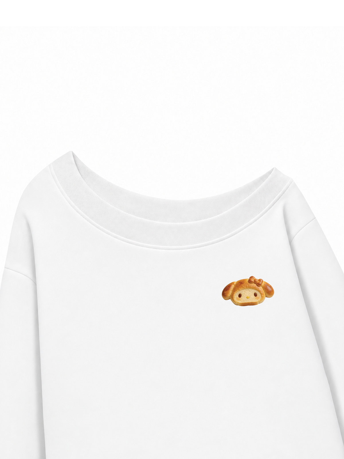 Áo Sweater Lệch Vai Nỉ Hai Da Bready Cutie