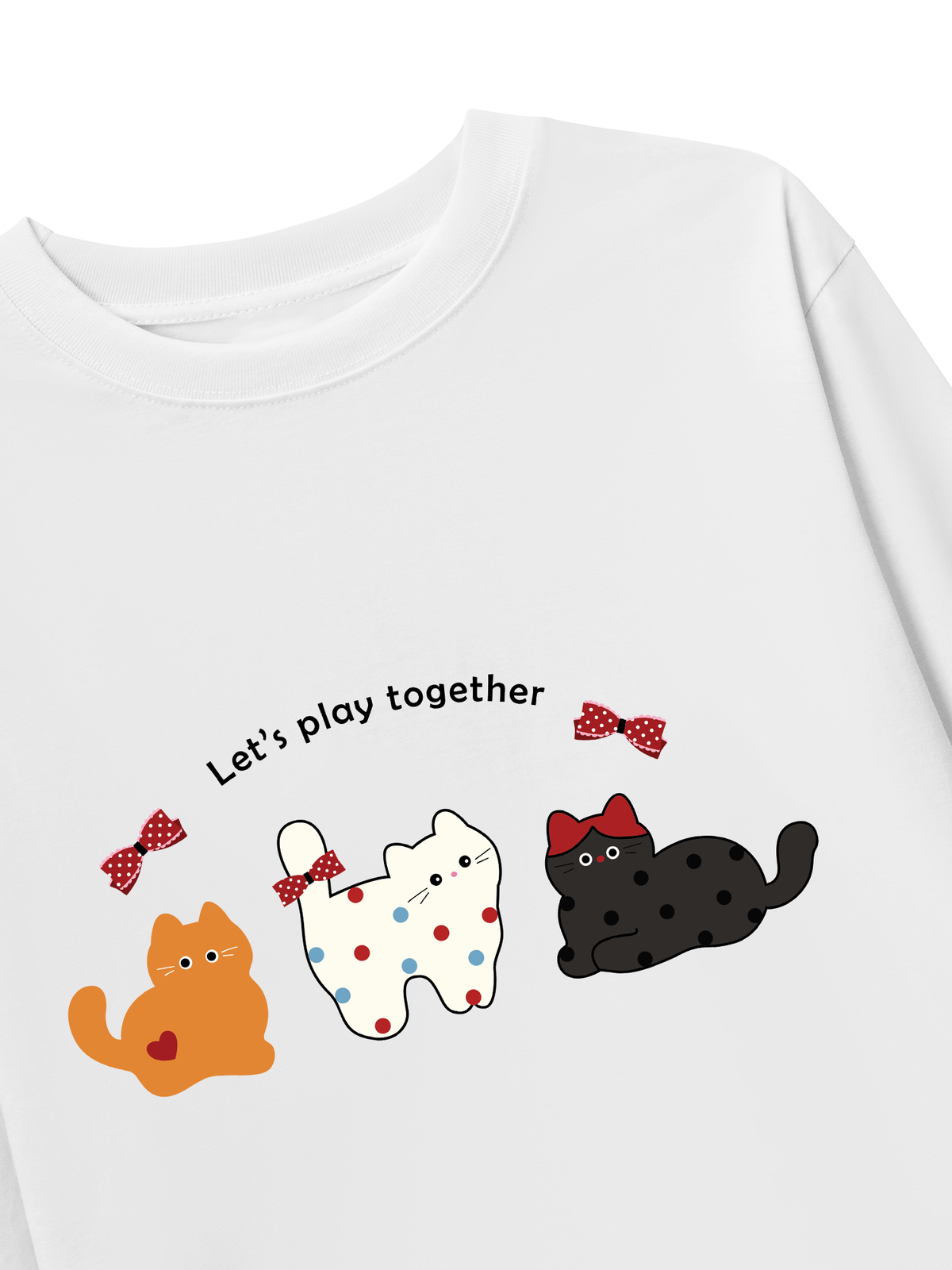 Áo Thun Dài Tay Dotty Mood Play Together