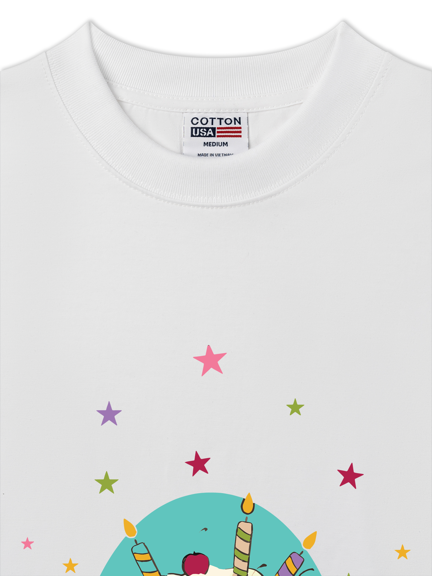 Áo Thun Relaxed Fit Soft Paw Star Bunny