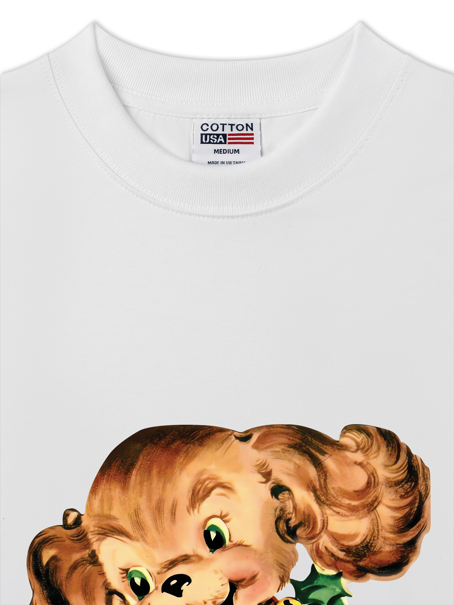 Áo Thun Relaxed Fit Soft Paw Brown Dog