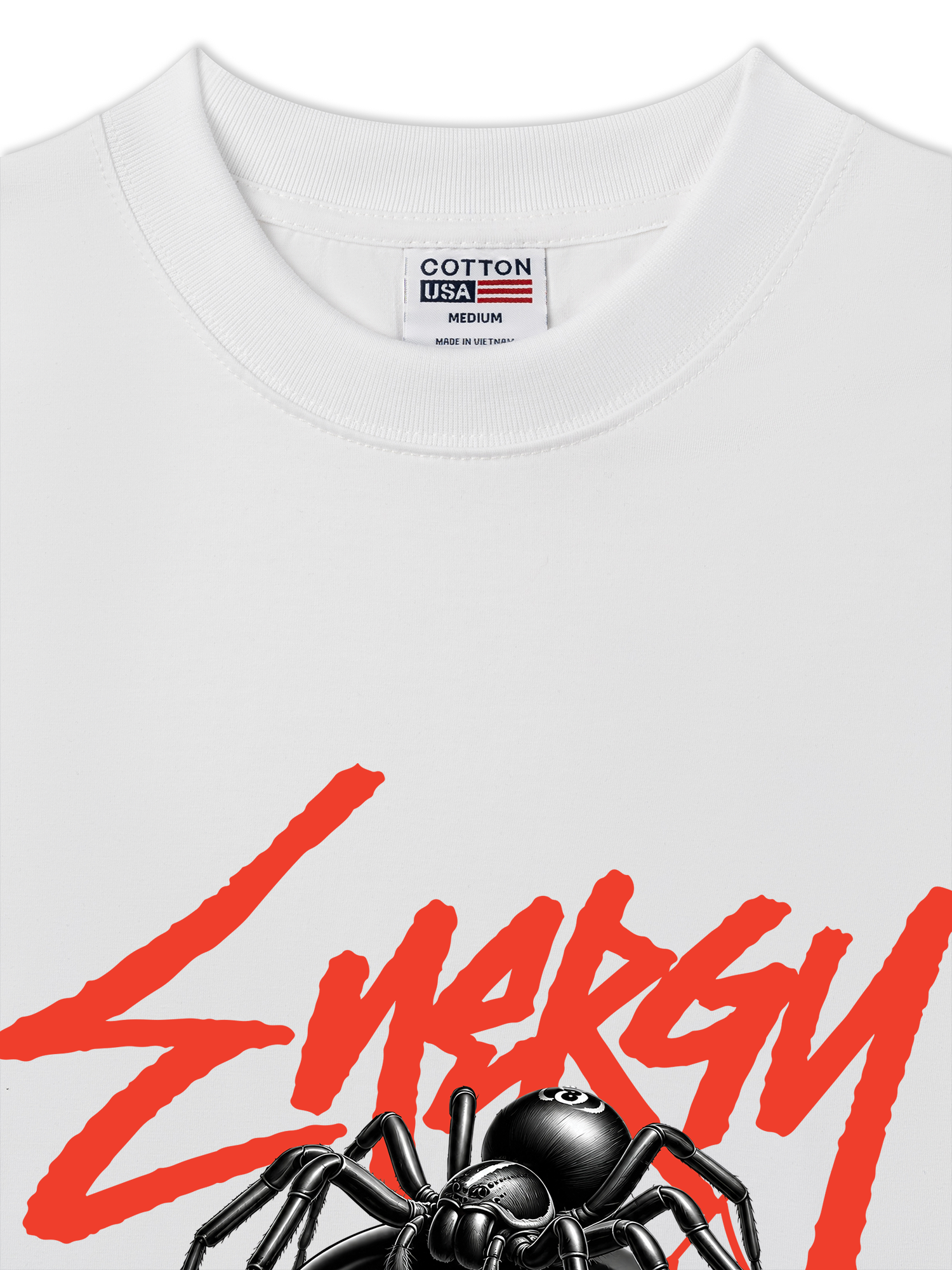Áo Thun Relaxed Fit Energy Lucky Spider
