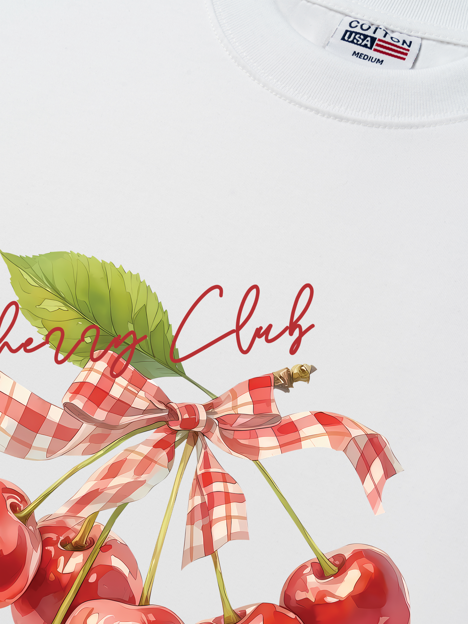 Áo Thun Relaxed Fit Cherry Red Cherry Club