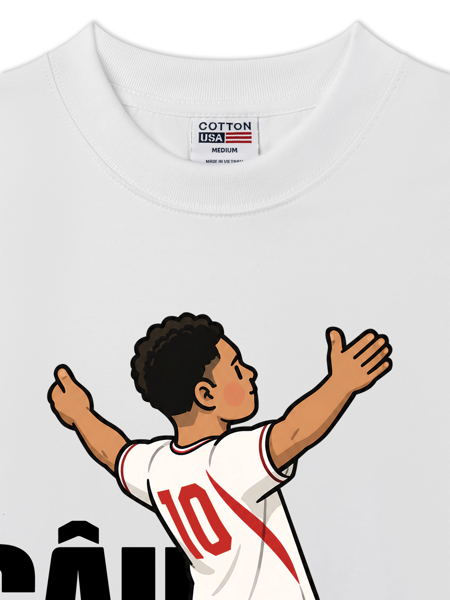 Áo Thun Relaxed Fit Soccer Cậu Be