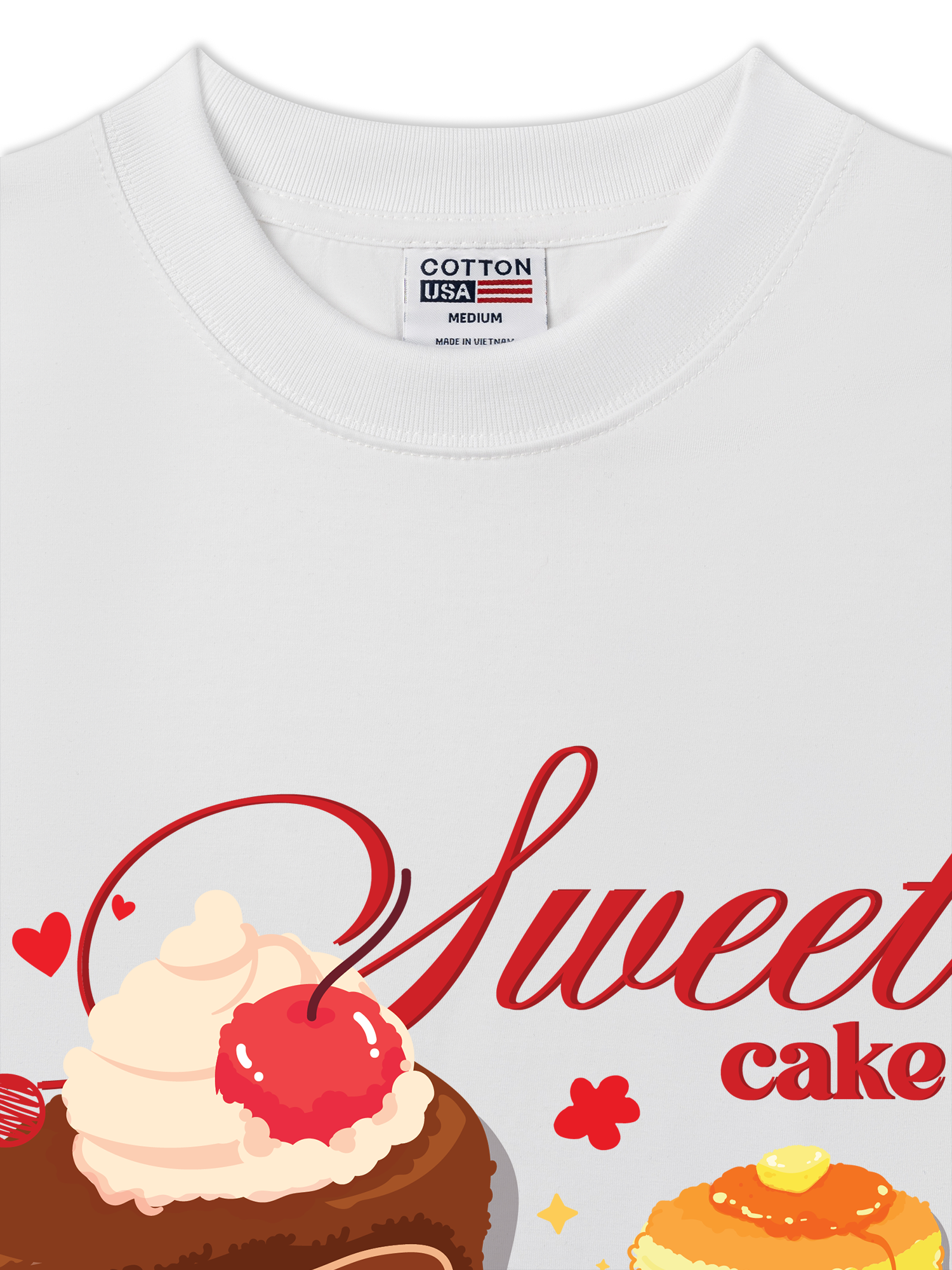 Áo Thun Relaxed Fit Sweet Cake