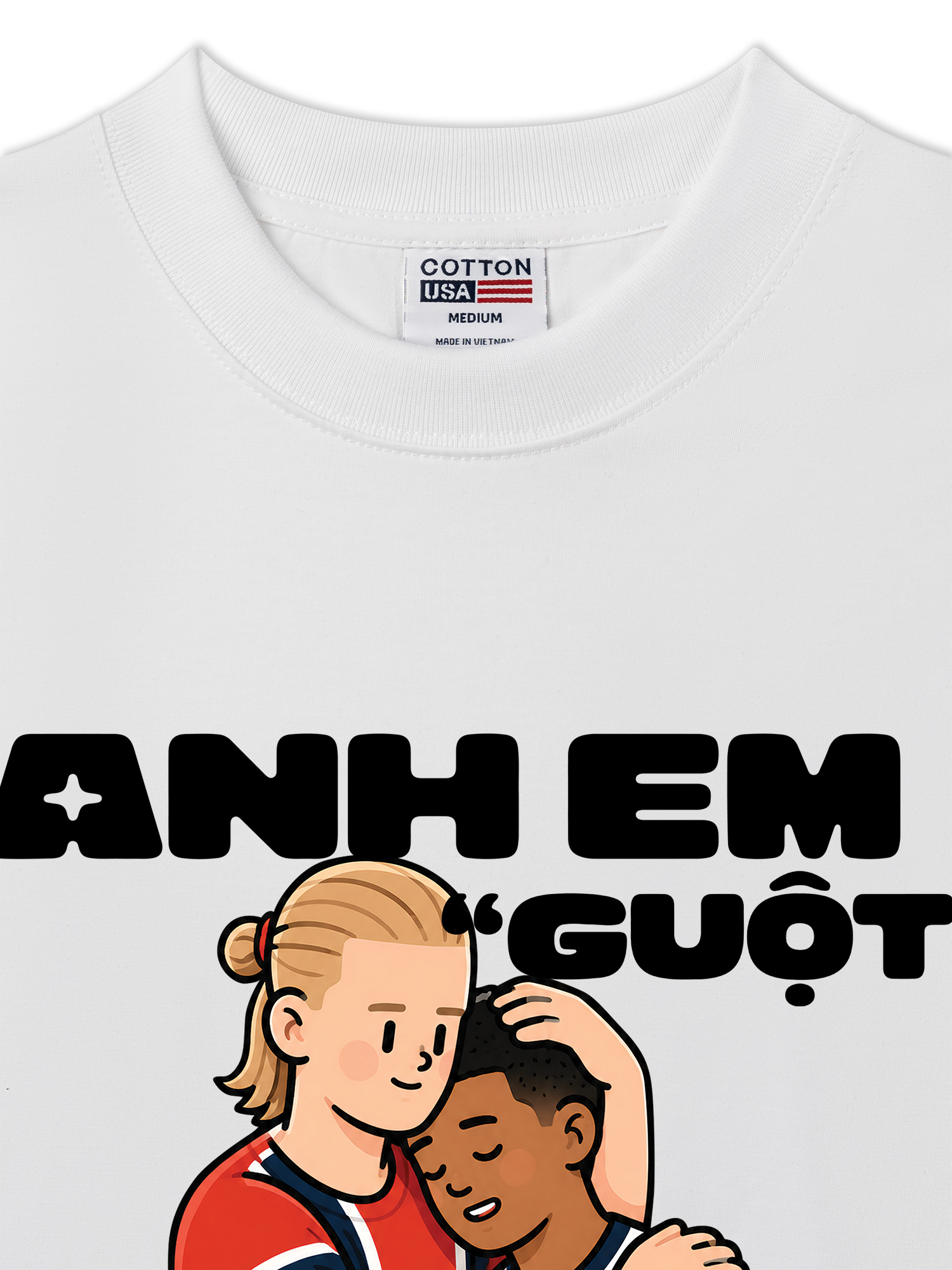 Áo Thun Relaxed Fit Soccer Anh Em Guột