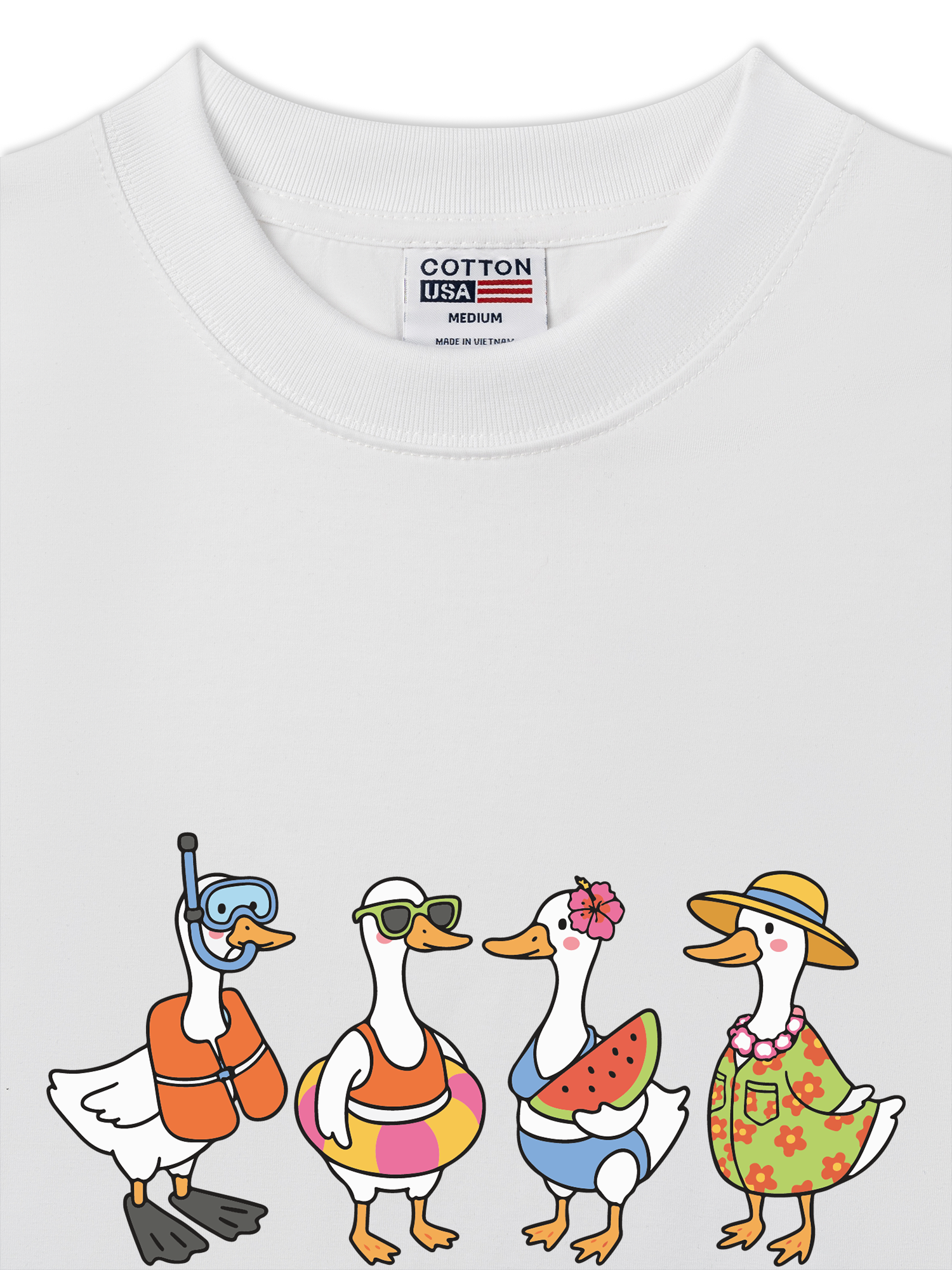 Áo Thun Relaxed Fit Tshirt Tropical Just A Silly Goose