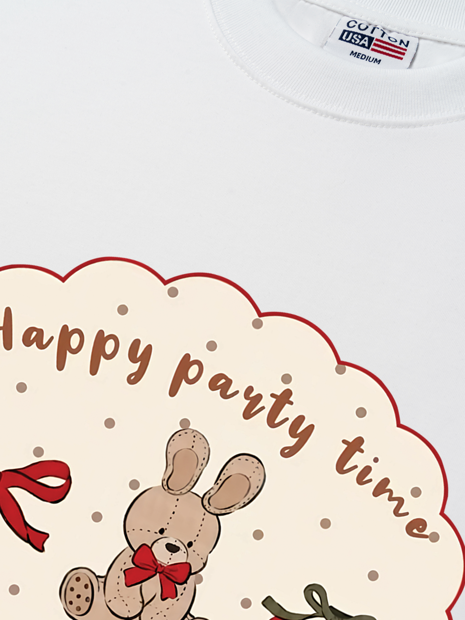 Áo Thun Relaxed Fit Happy Party Time