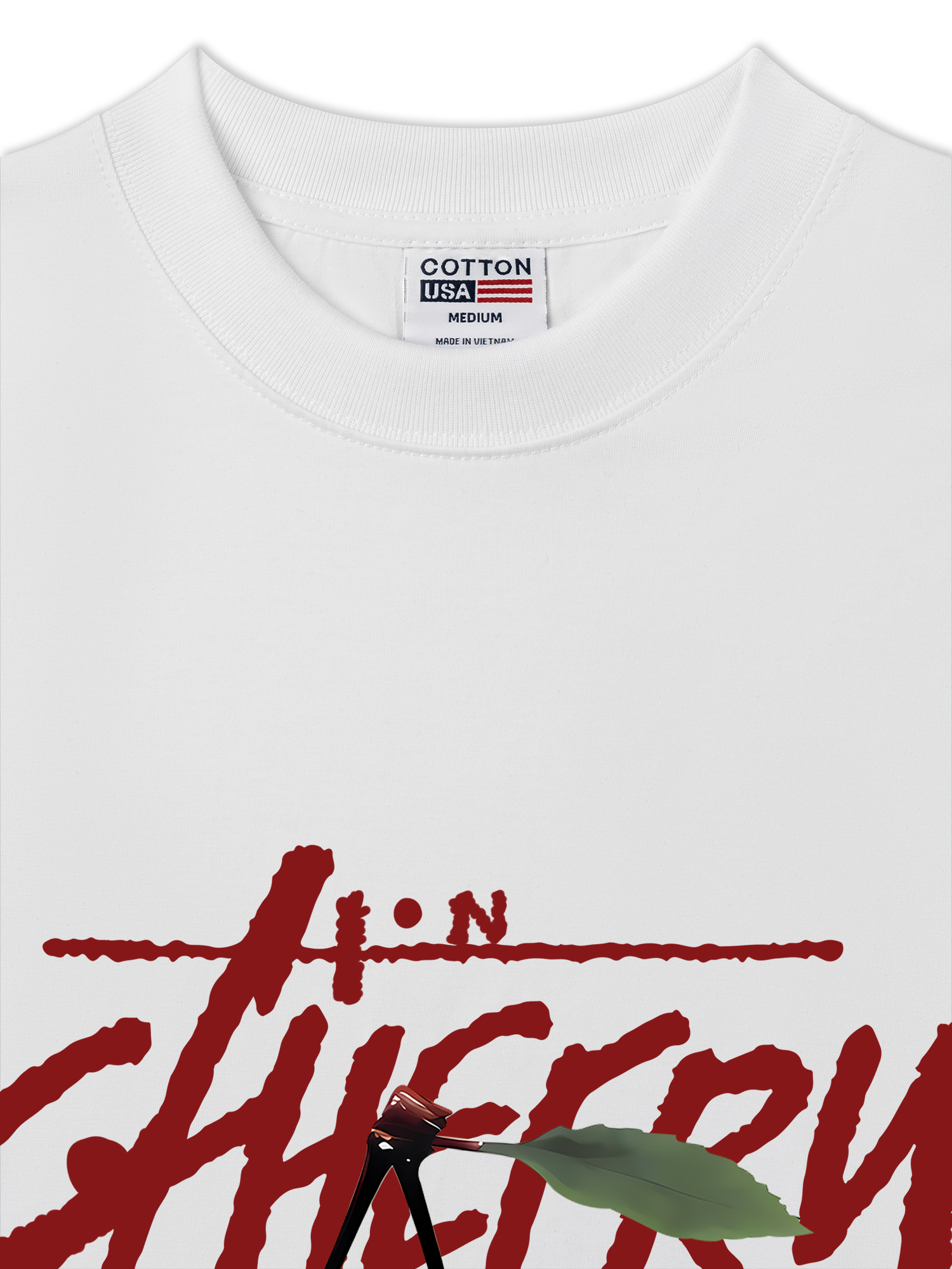 Áo Thun Relaxed Fit Cherry X Cotton USA Love