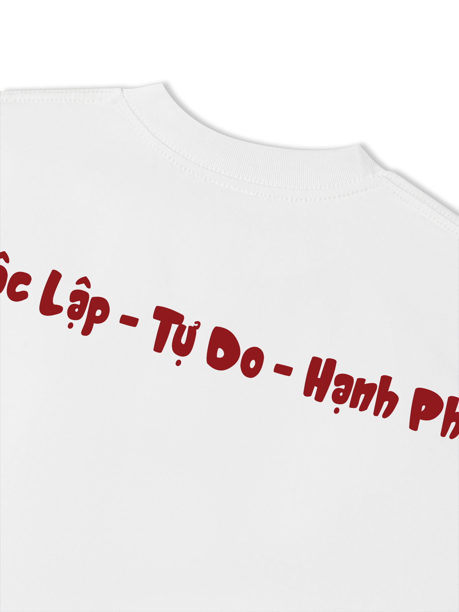 Áo Thun Relaxed Fit Việt Nam Độc Lập - Tự Do - Hạnh Phúc 2