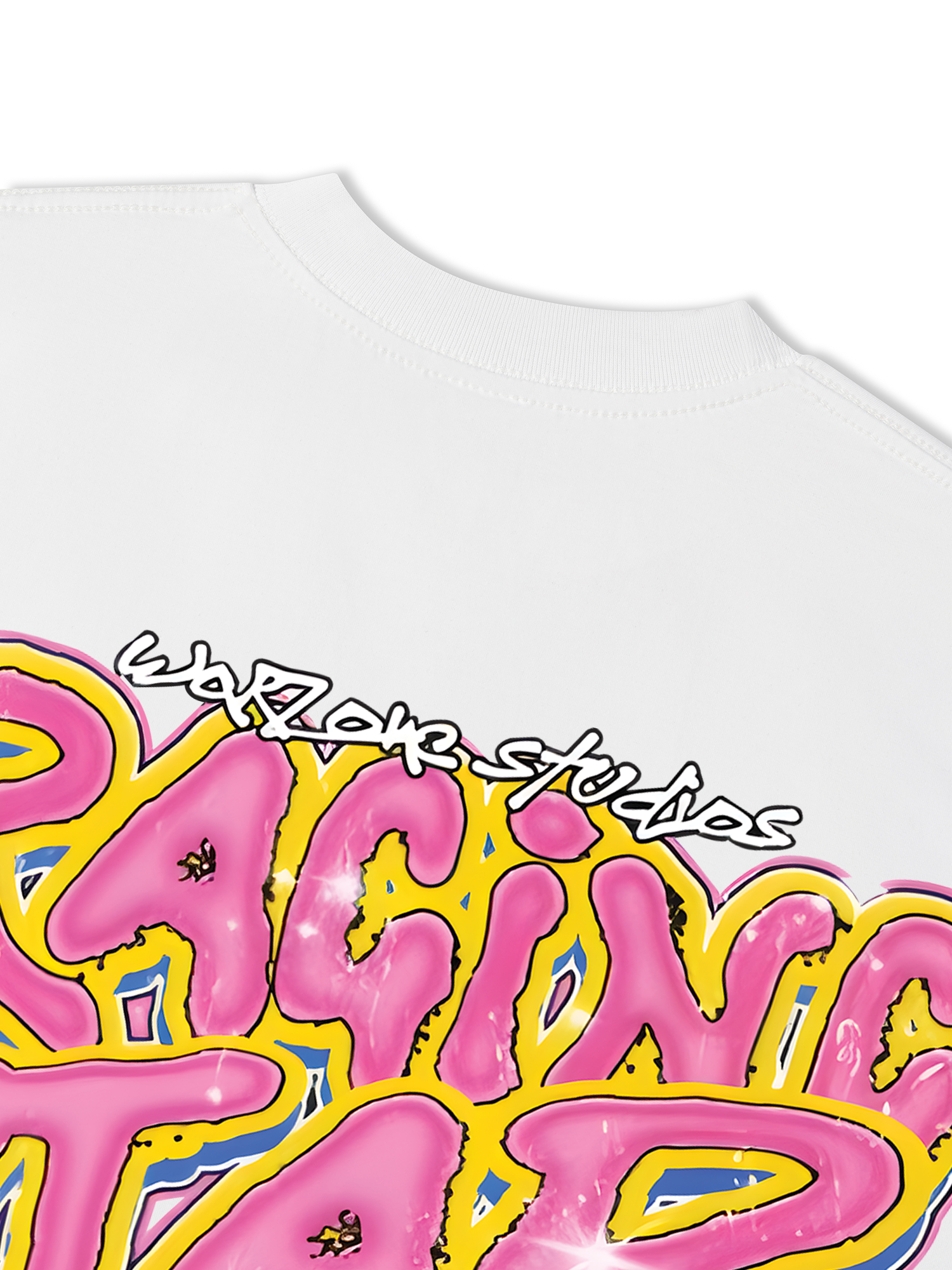 Áo Thun Relaxed Fit Rapper Hip Hop Style Racing Star