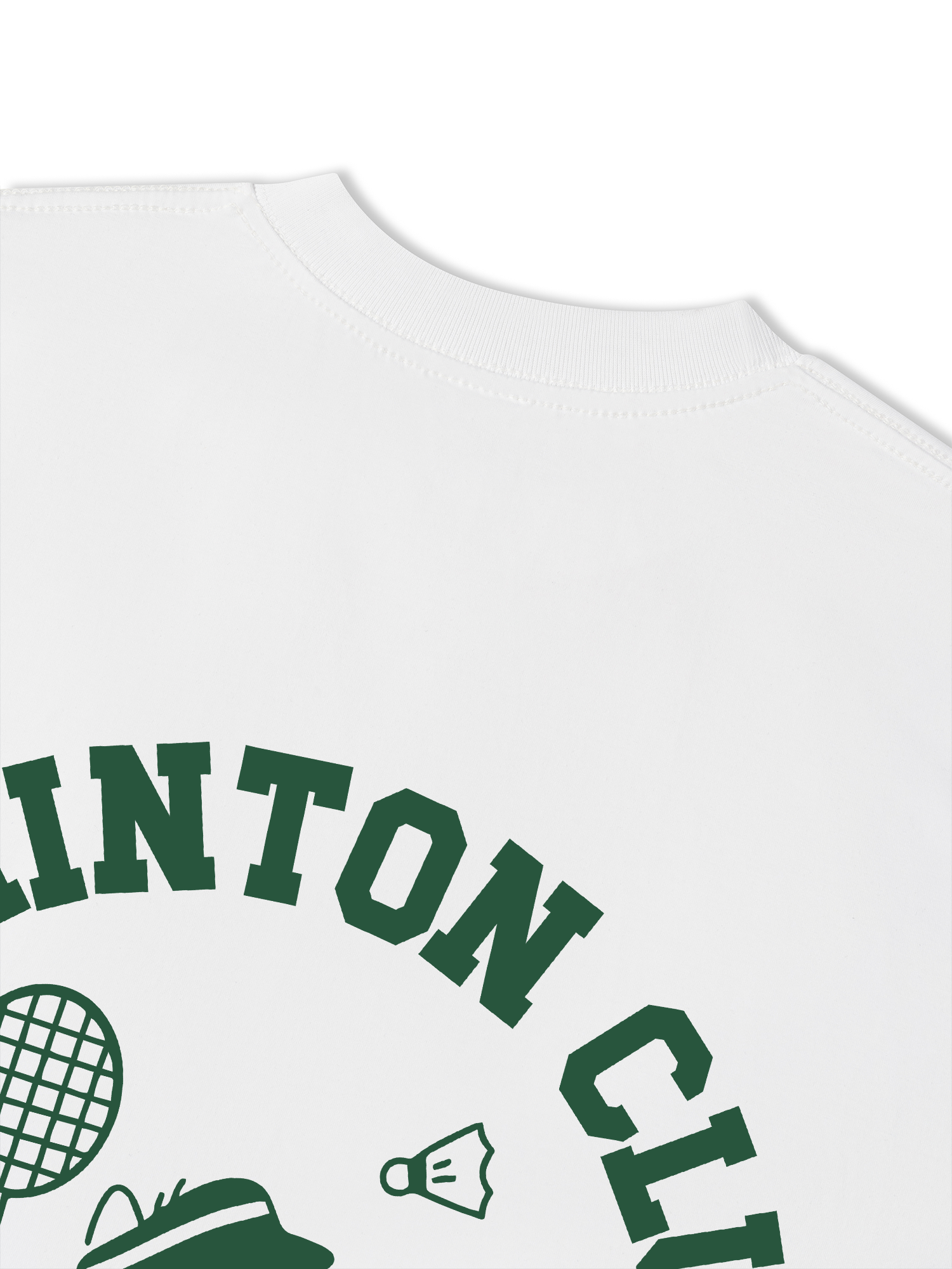 Áo Thun Relaxed Fit Badminton Club Green