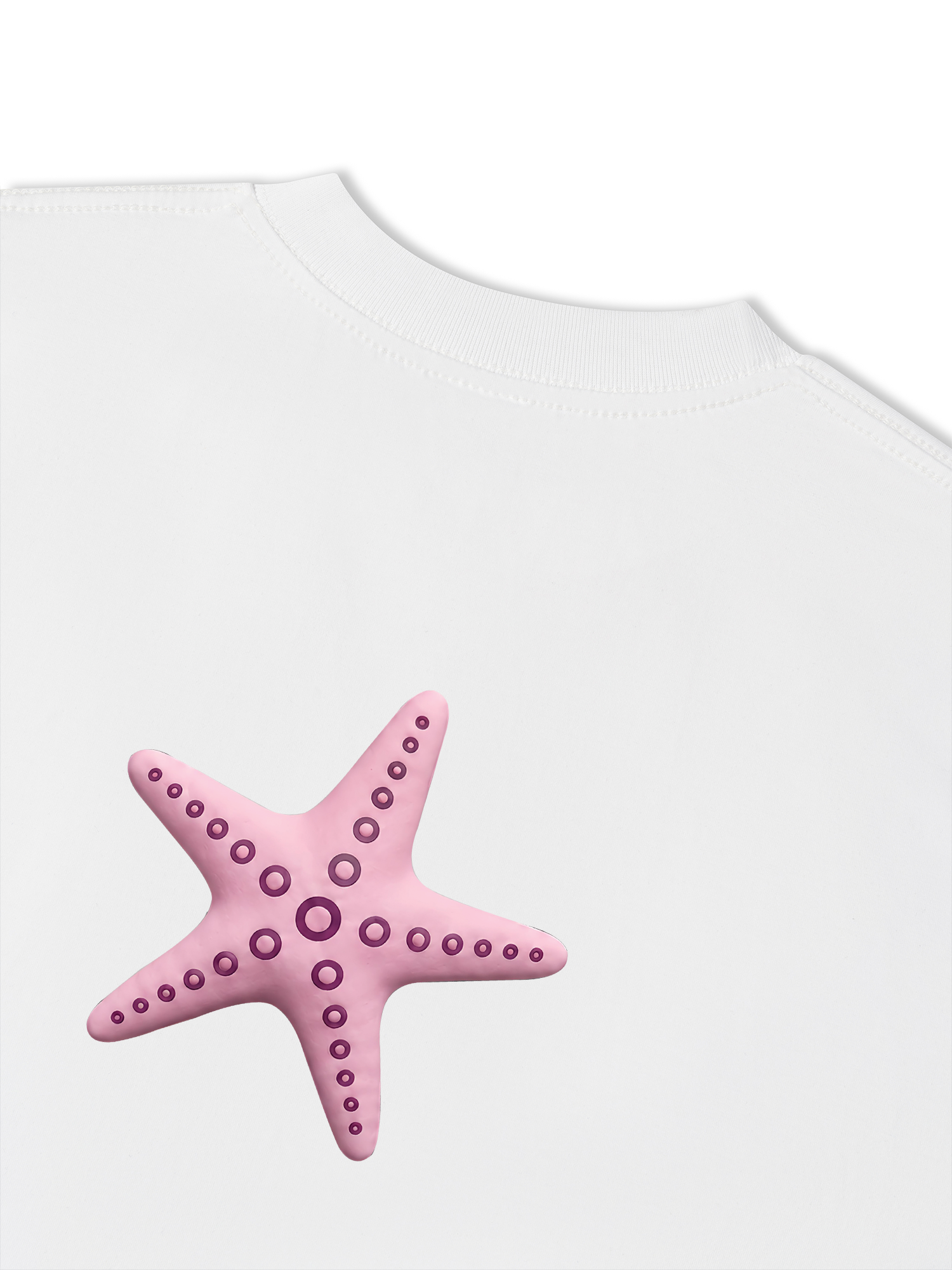 Áo Thun Relaxed Fit Inside Ocean Pink StarFish
