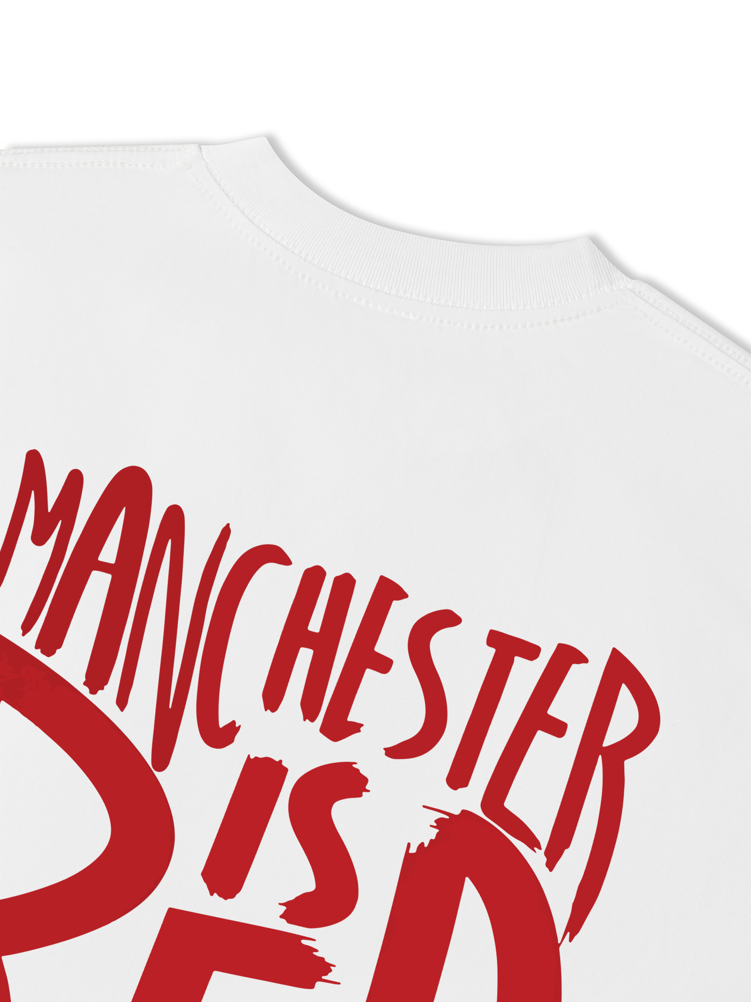 Áo Thun Relaxed Fit Soccer Manchester is Red