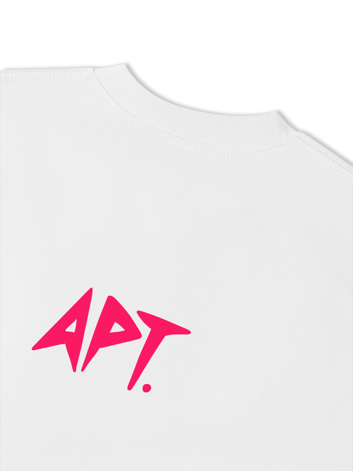 Áo Thun Relaxed Fit Black Pink Cute APT