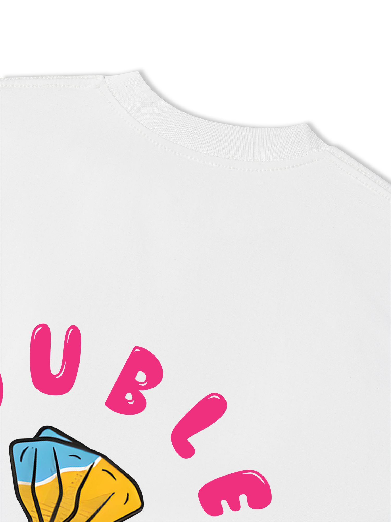 Áo Thun Relaxed Fit Baseball Double Bubble