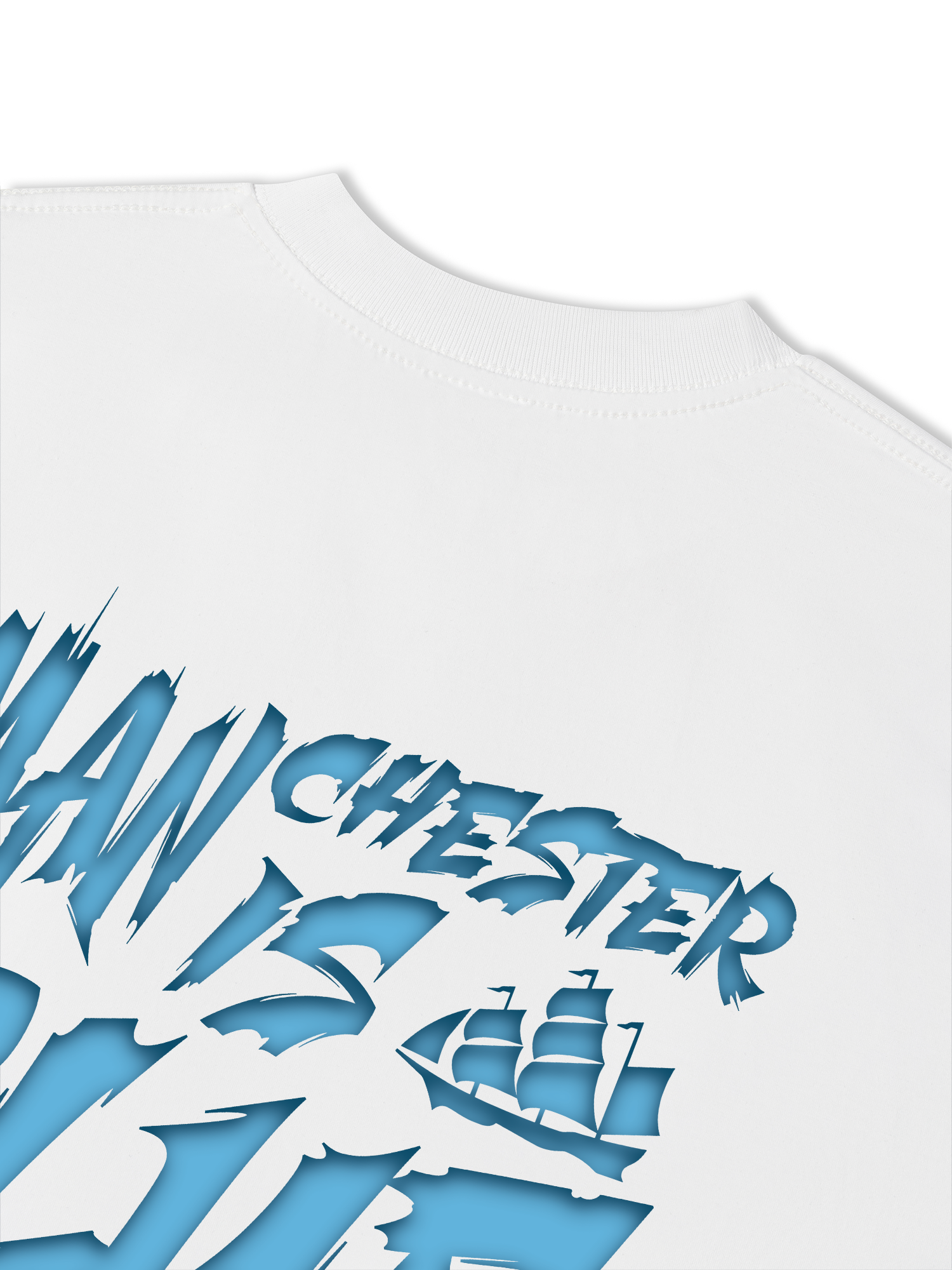 Áo Thun Relaxed Fit Manchester Is Blue