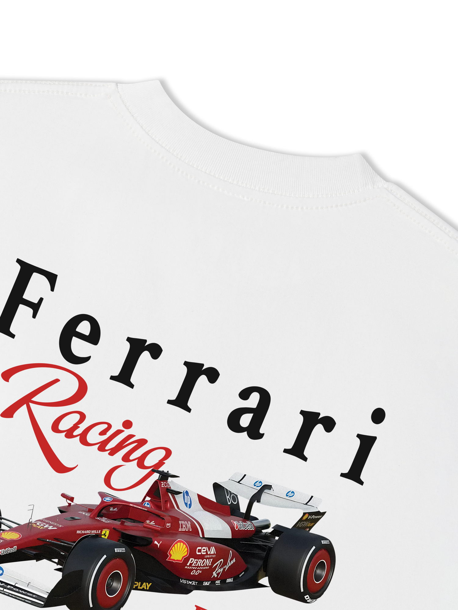 Áo Thun Relaxed Fit Ferrari Racing EST 1950